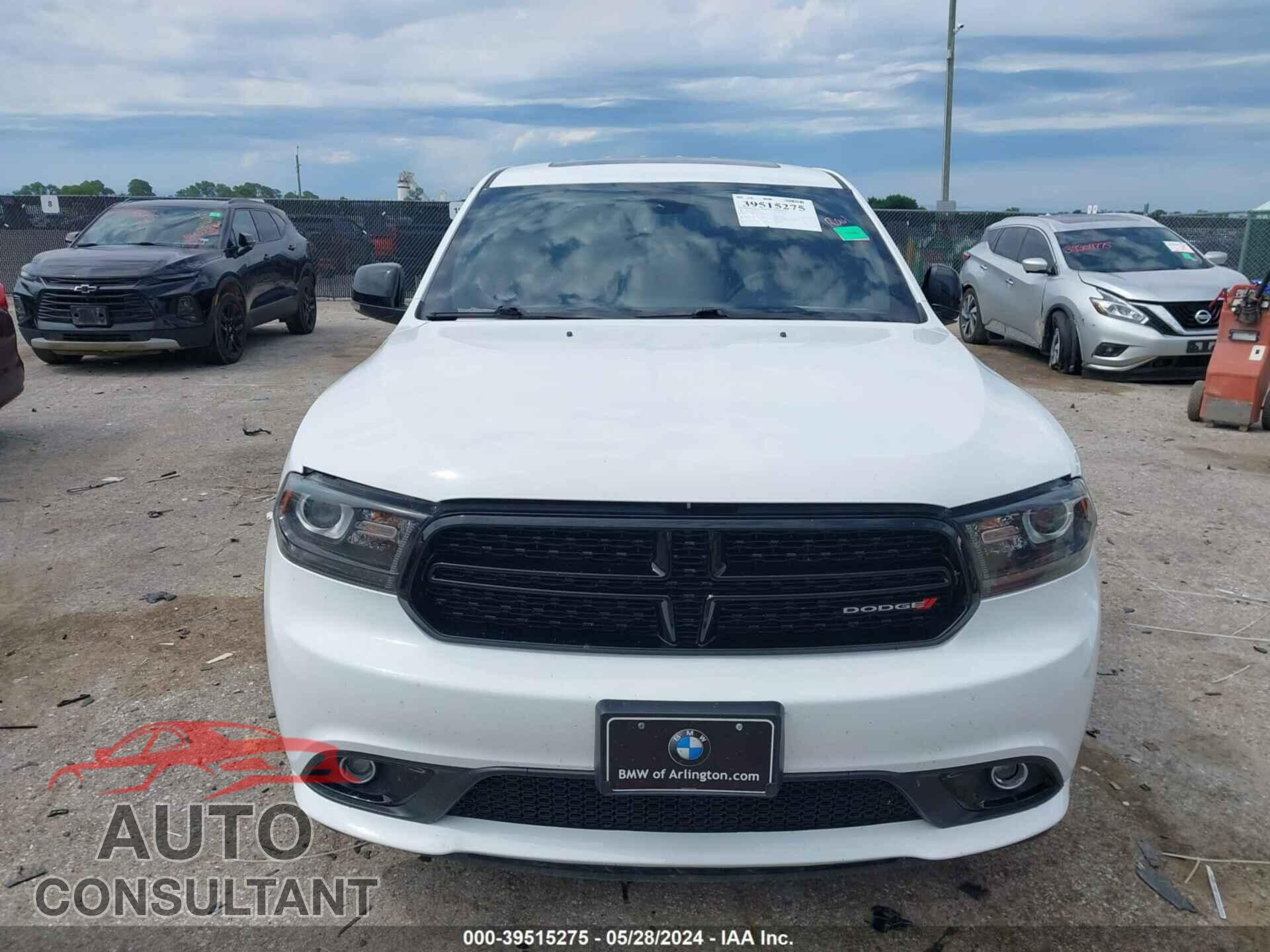 DODGE DURANGO 2017 - 1C4SDHCT1HC660673