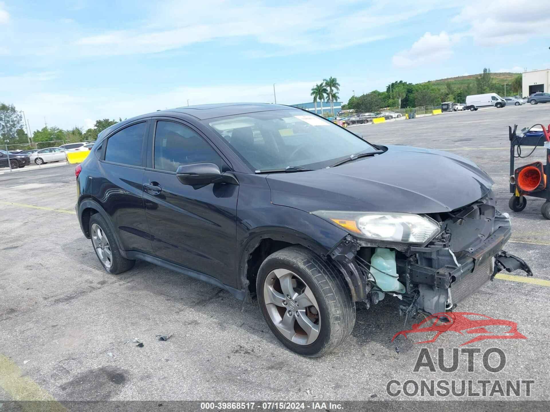 HONDA HR-V 2017 - 3CZRU5H52HM724753