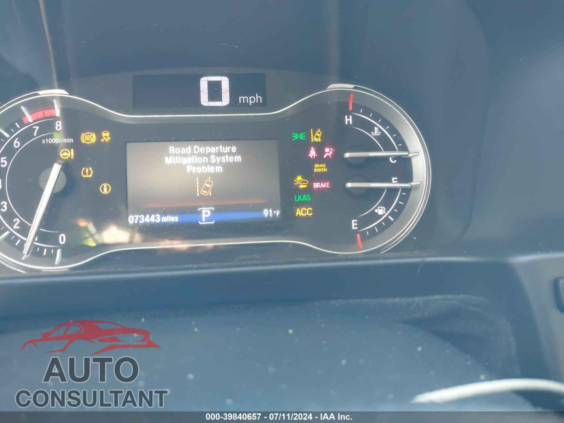 HONDA PILOT 2017 - 5FNYF6H08HB060372