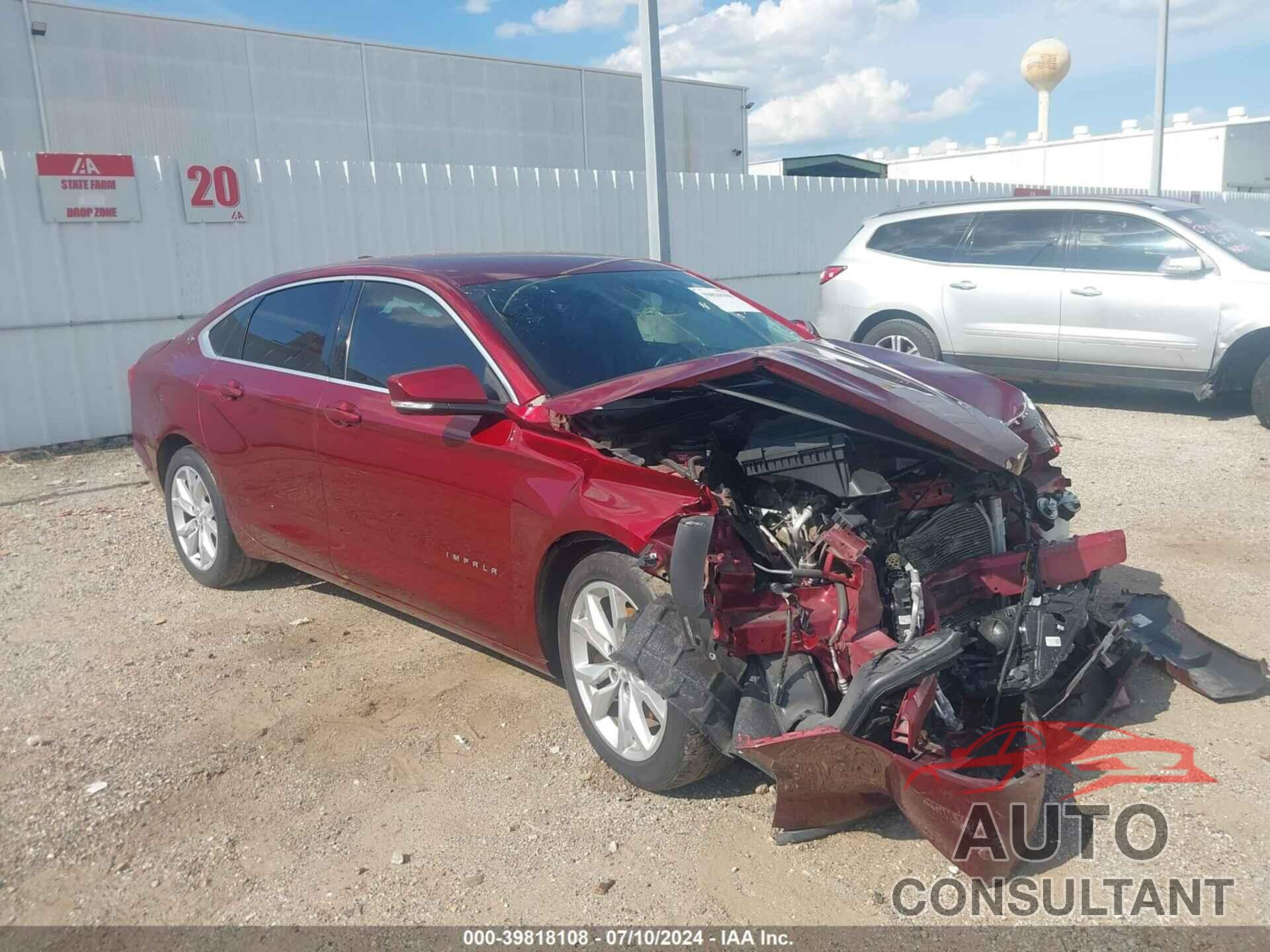 CHEVROLET IMPALA 2017 - 2G1105SA4H9131630