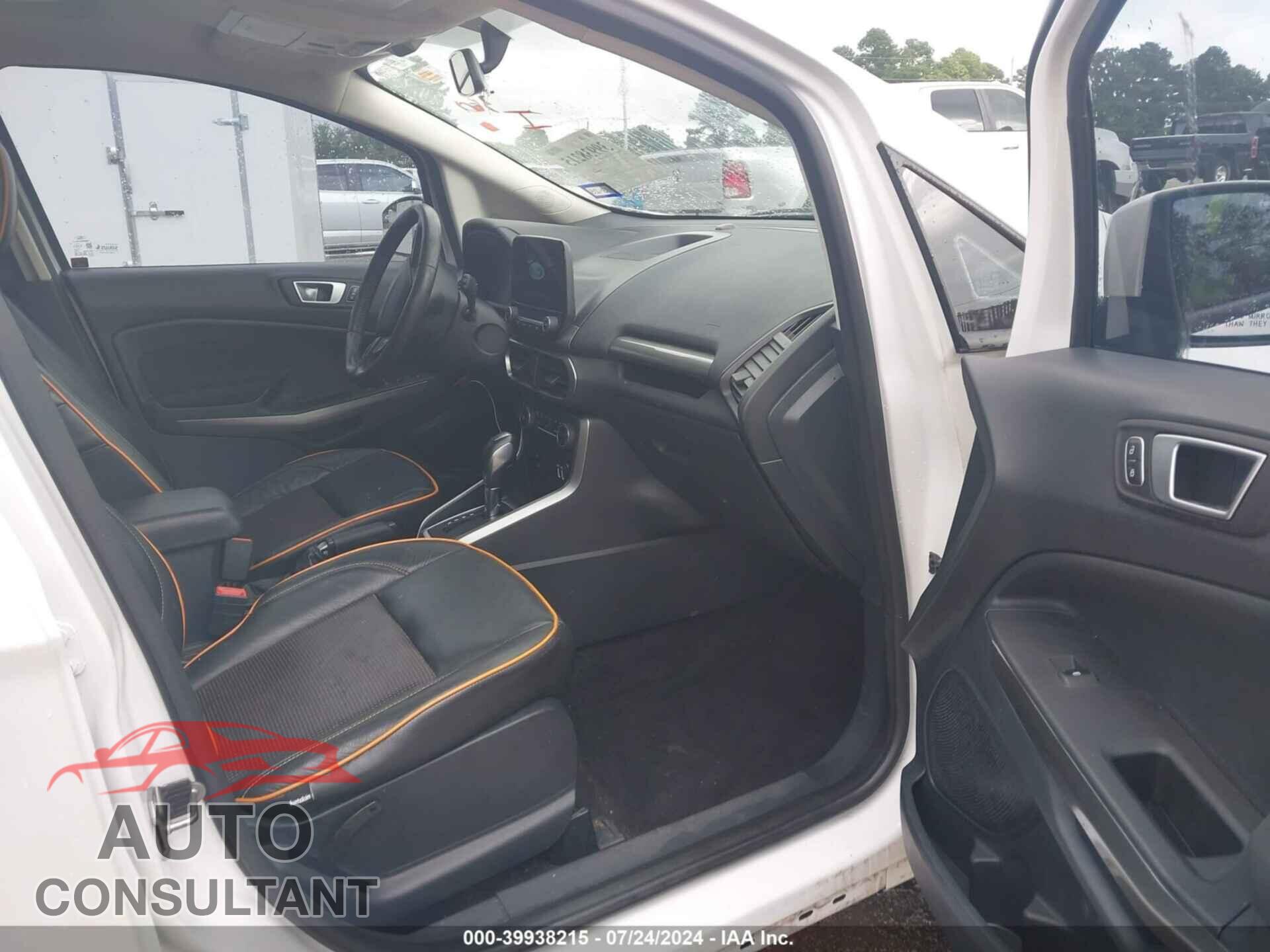 FORD ECOSPORT 2018 - MAJ3P1TE2JC194574