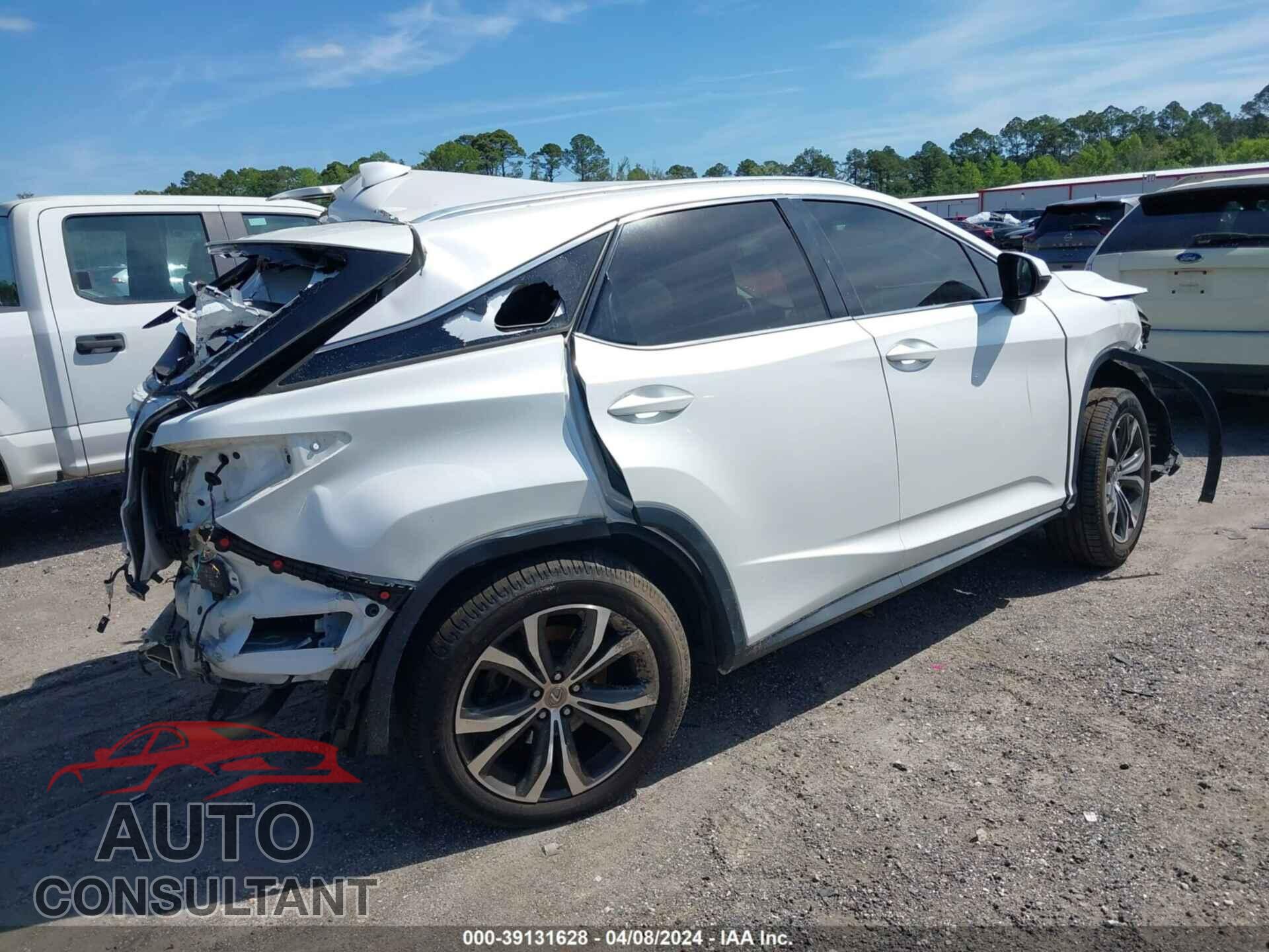 LEXUS RX 2017 - 2T2ZZMCA8HC074319