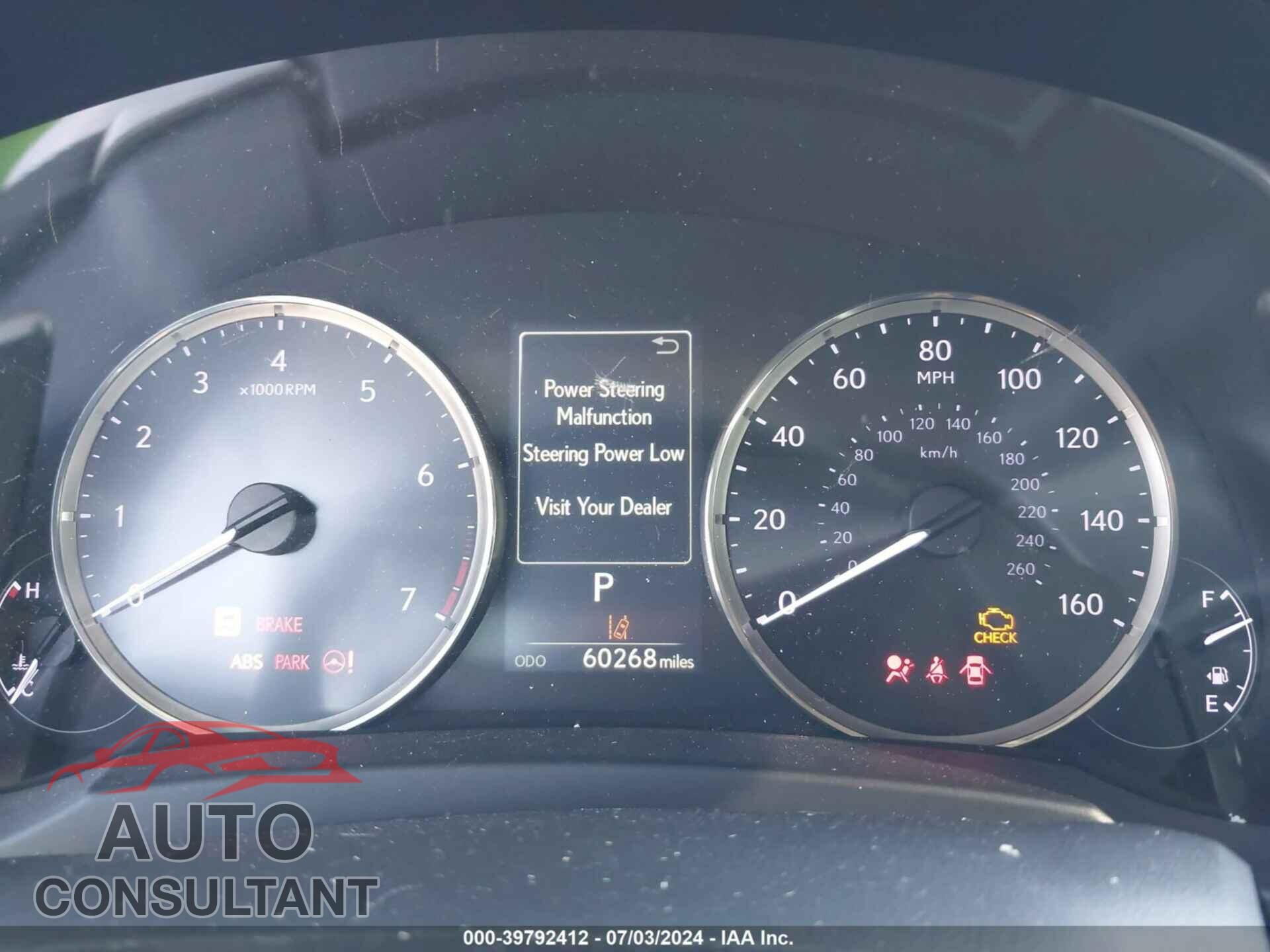 LEXUS IS 300 2017 - JTHCM1D24H5020896