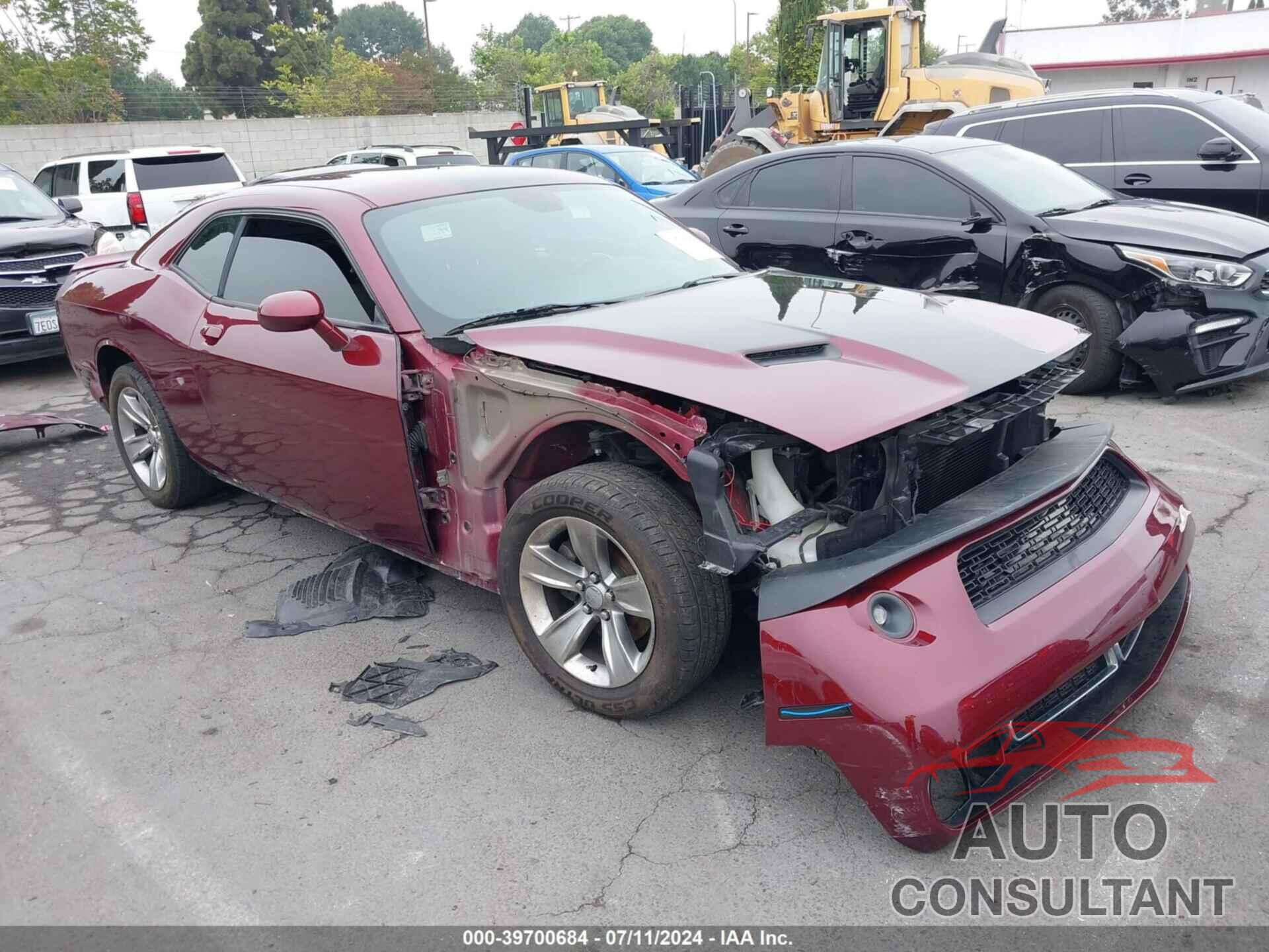 DODGE CHALLENGER 2019 - 2C3CDZAGXKH687752