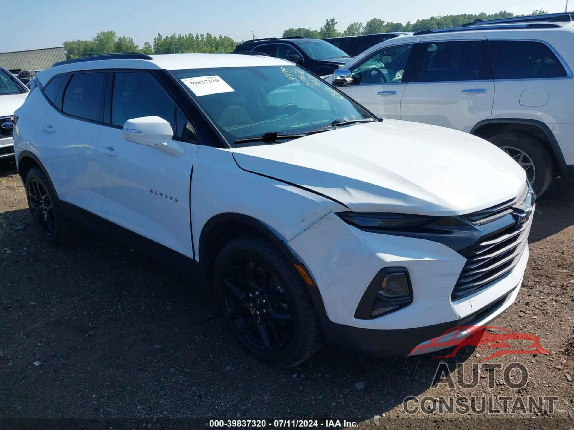 CHEVROLET BLAZER 2021 - 3GNKBBRA9MS506376