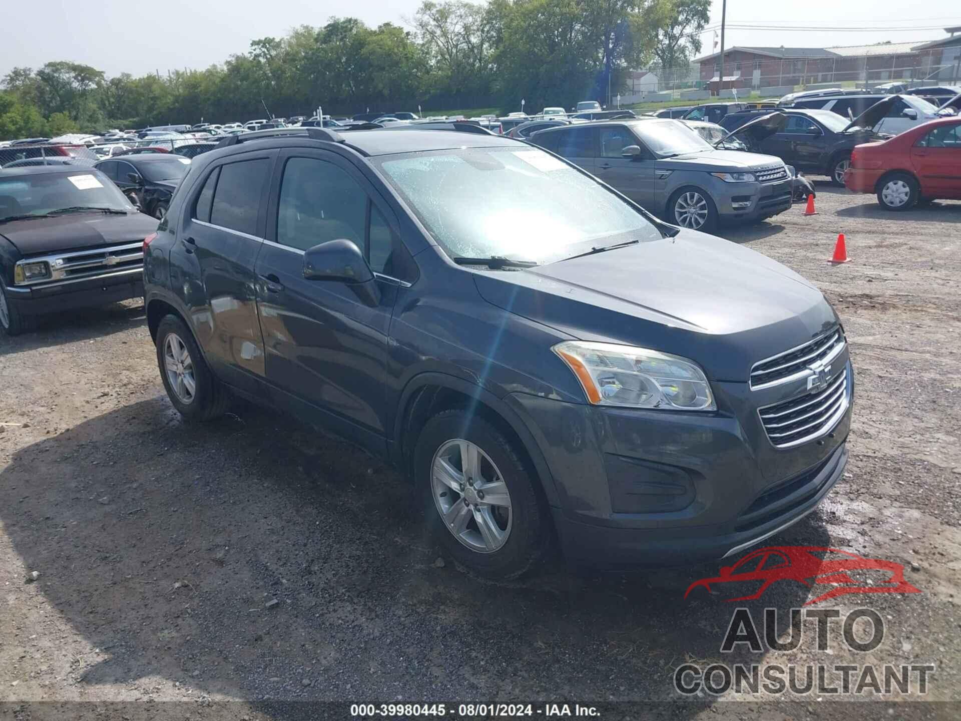 CHEVROLET TRAX 2016 - 3GNCJLSB6GL139905