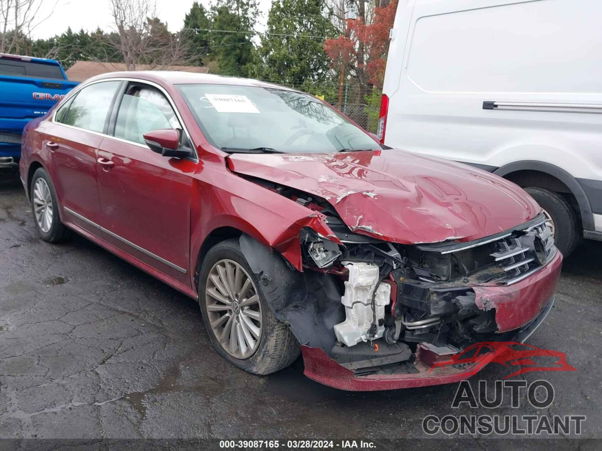 VOLKSWAGEN PASSAT 2017 - 1VWBT7A37HC055683
