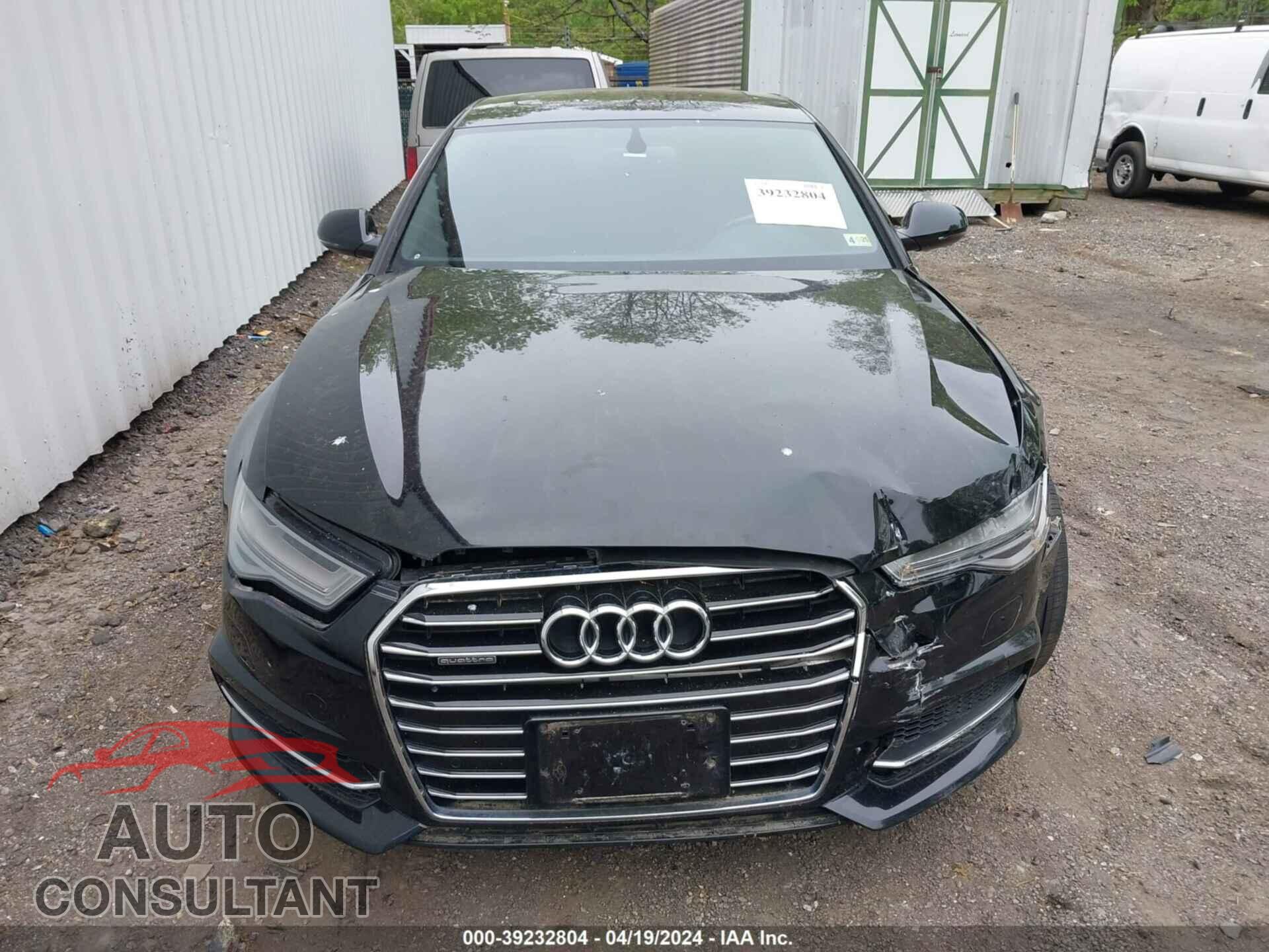 AUDI A6 2016 - WAUGFAFC6GN016489