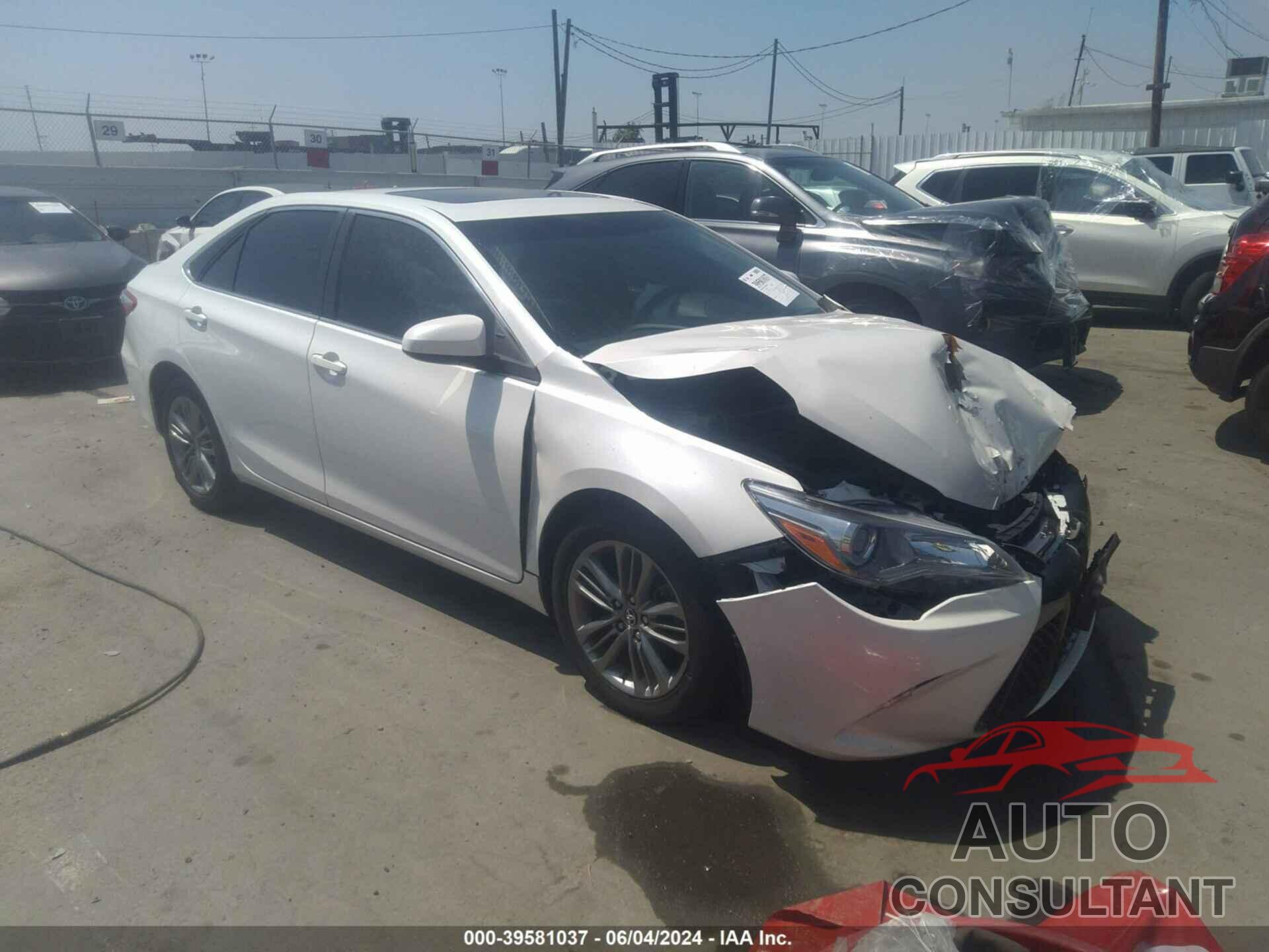 TOYOTA CAMRY 2017 - 4T1BF1FK1HU326606
