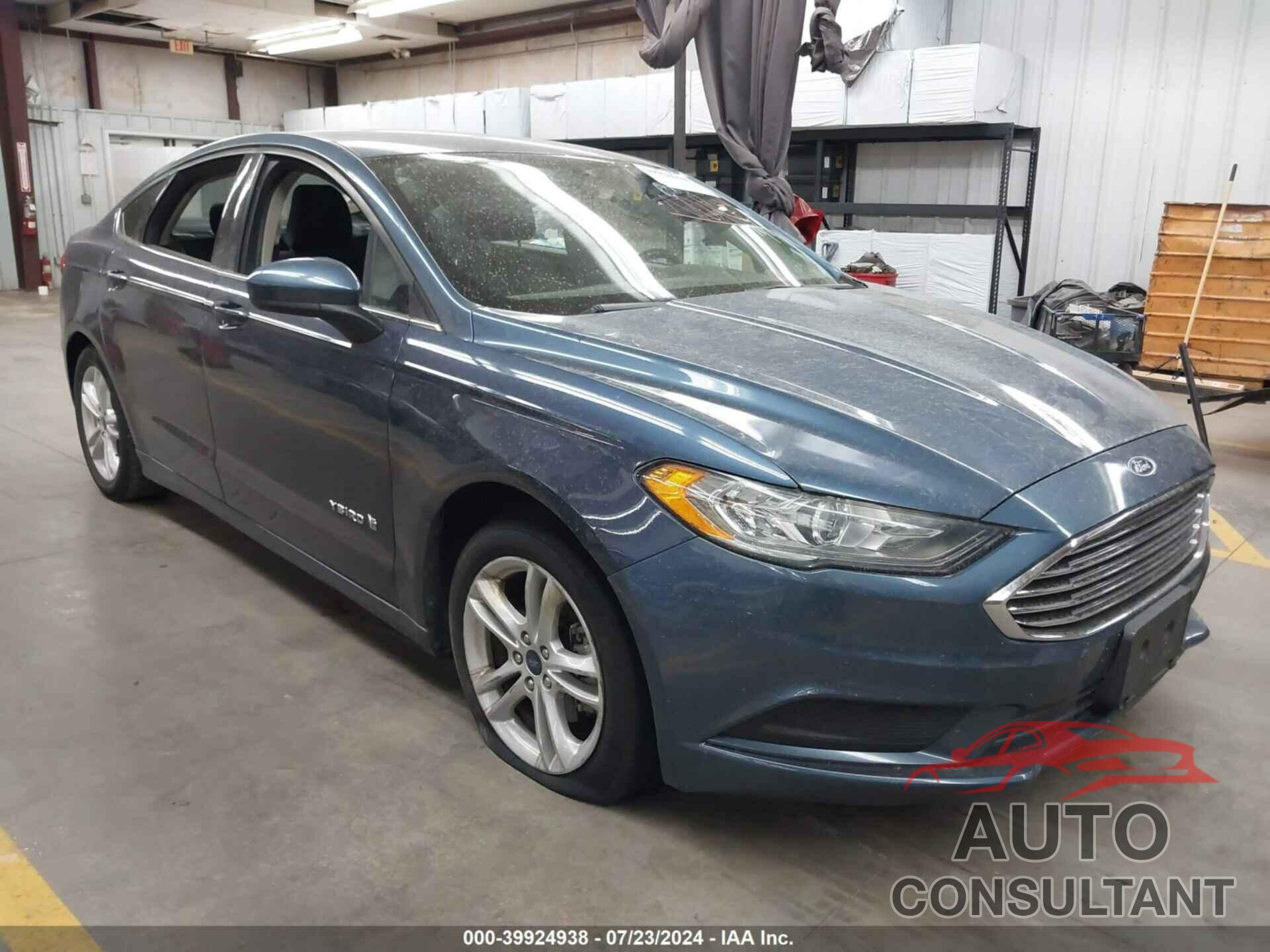 FORD FUSION HYBRID 2018 - 3FA6P0LU9JR191719