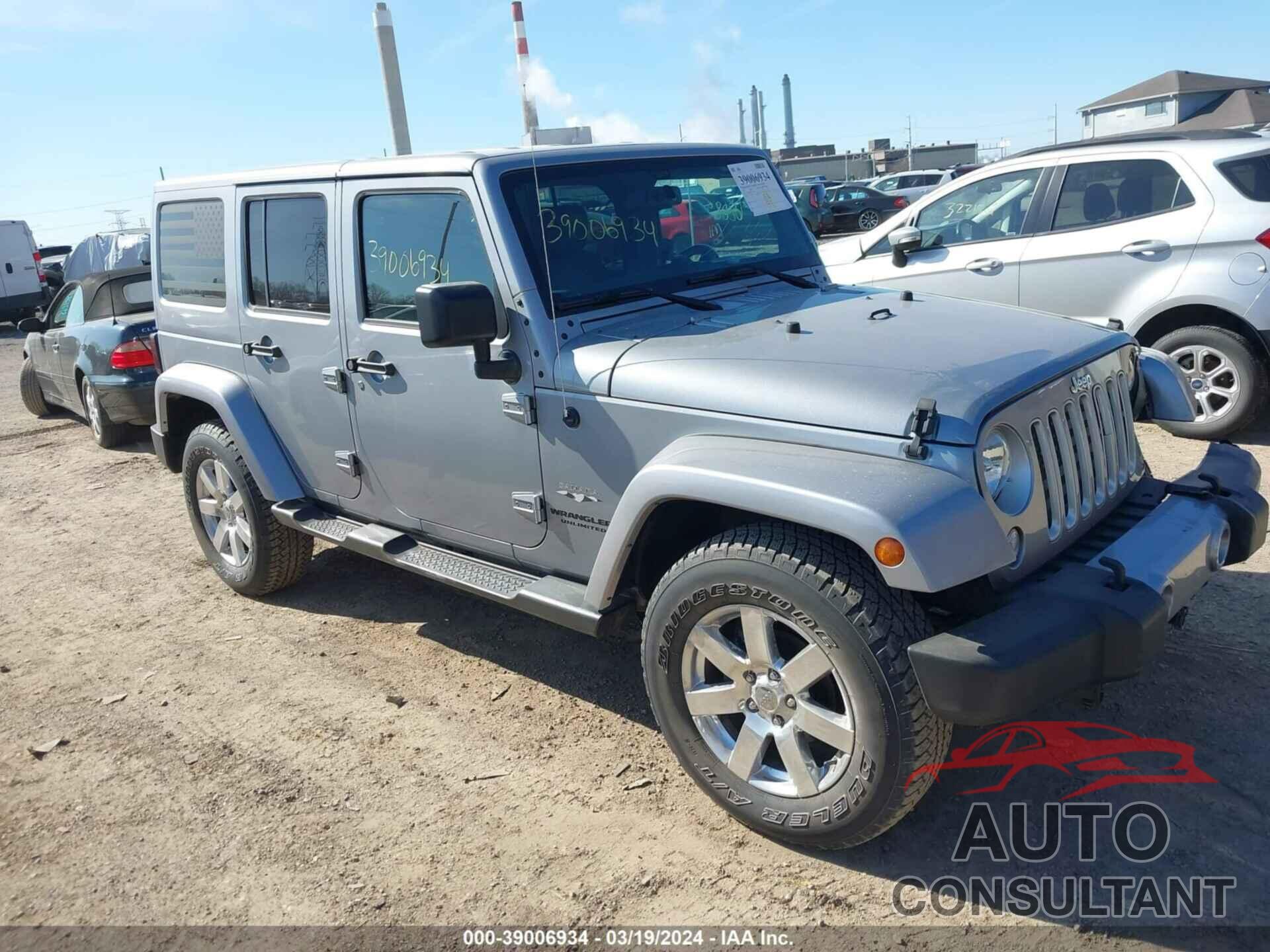 JEEP WRANGLER UNLIMITED 2016 - 1C4BJWEG9GL175452