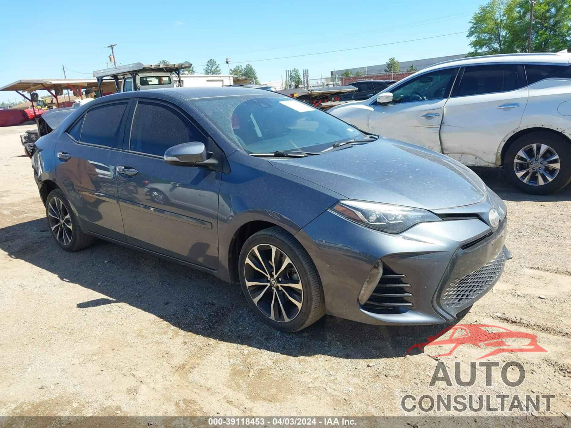TOYOTA COROLLA 2017 - 5YFBURHE7HP595237