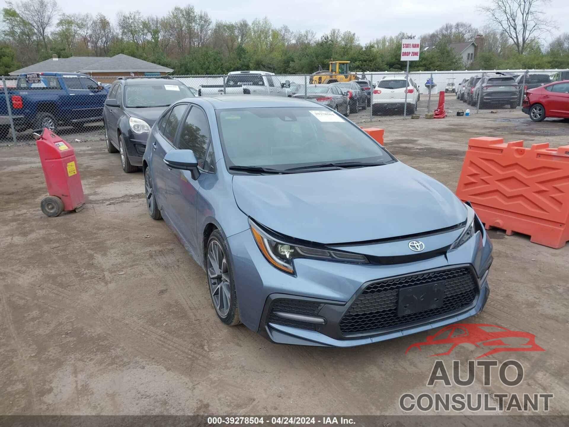 TOYOTA COROLLA 2021 - 5YFP4MCE4MP060666