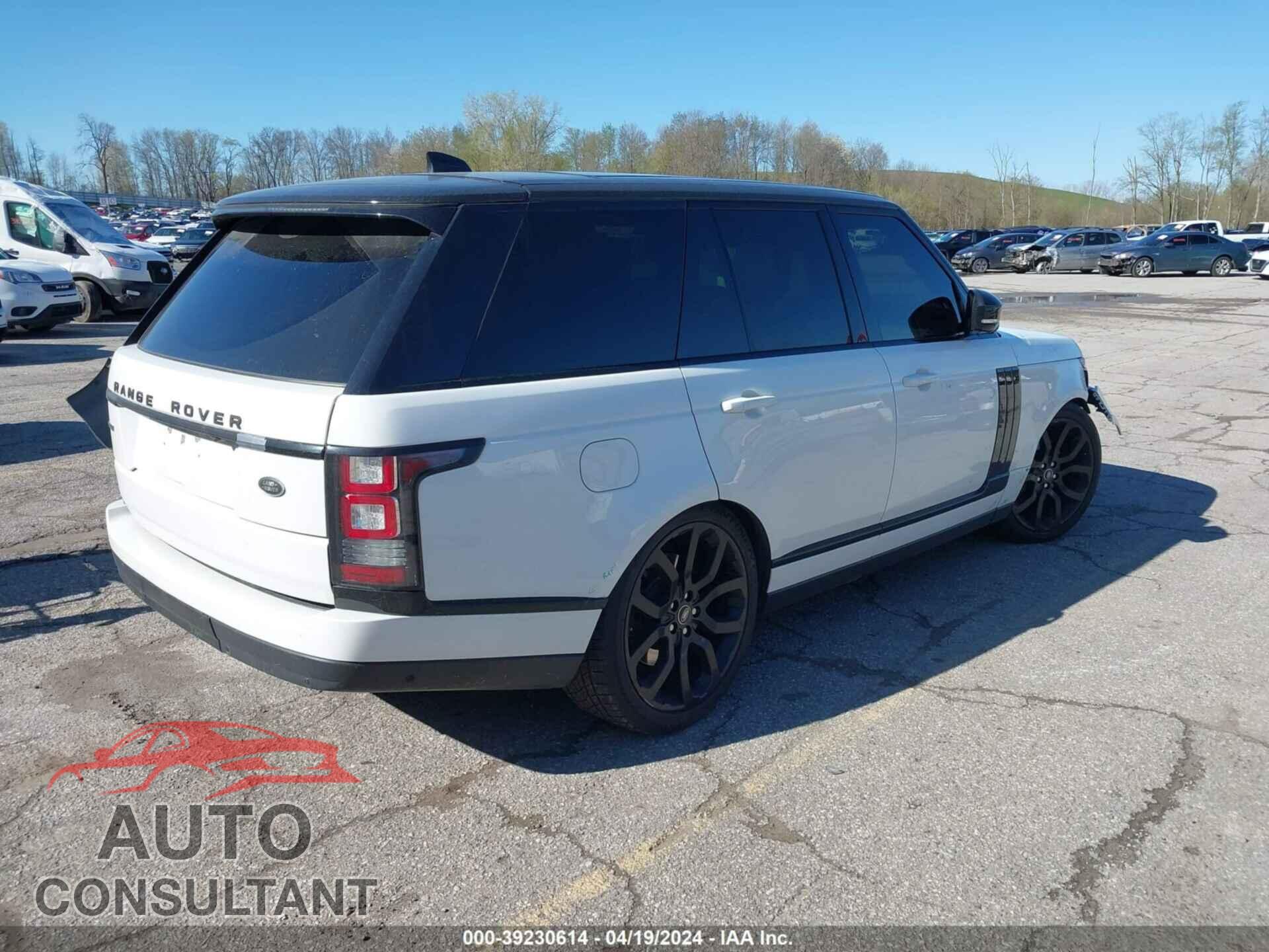 LAND ROVER RANGE ROVER 2017 - SALGS2FE1HA369603
