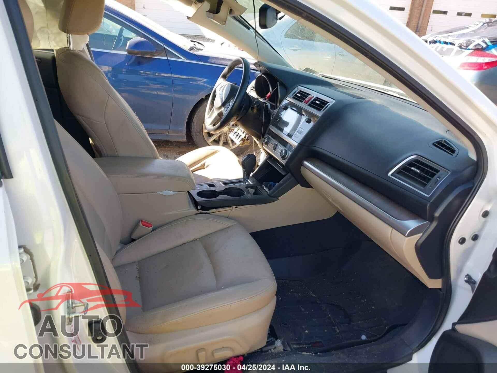 SUBARU OUTBACK 2016 - 4S4BSALC8G3240464