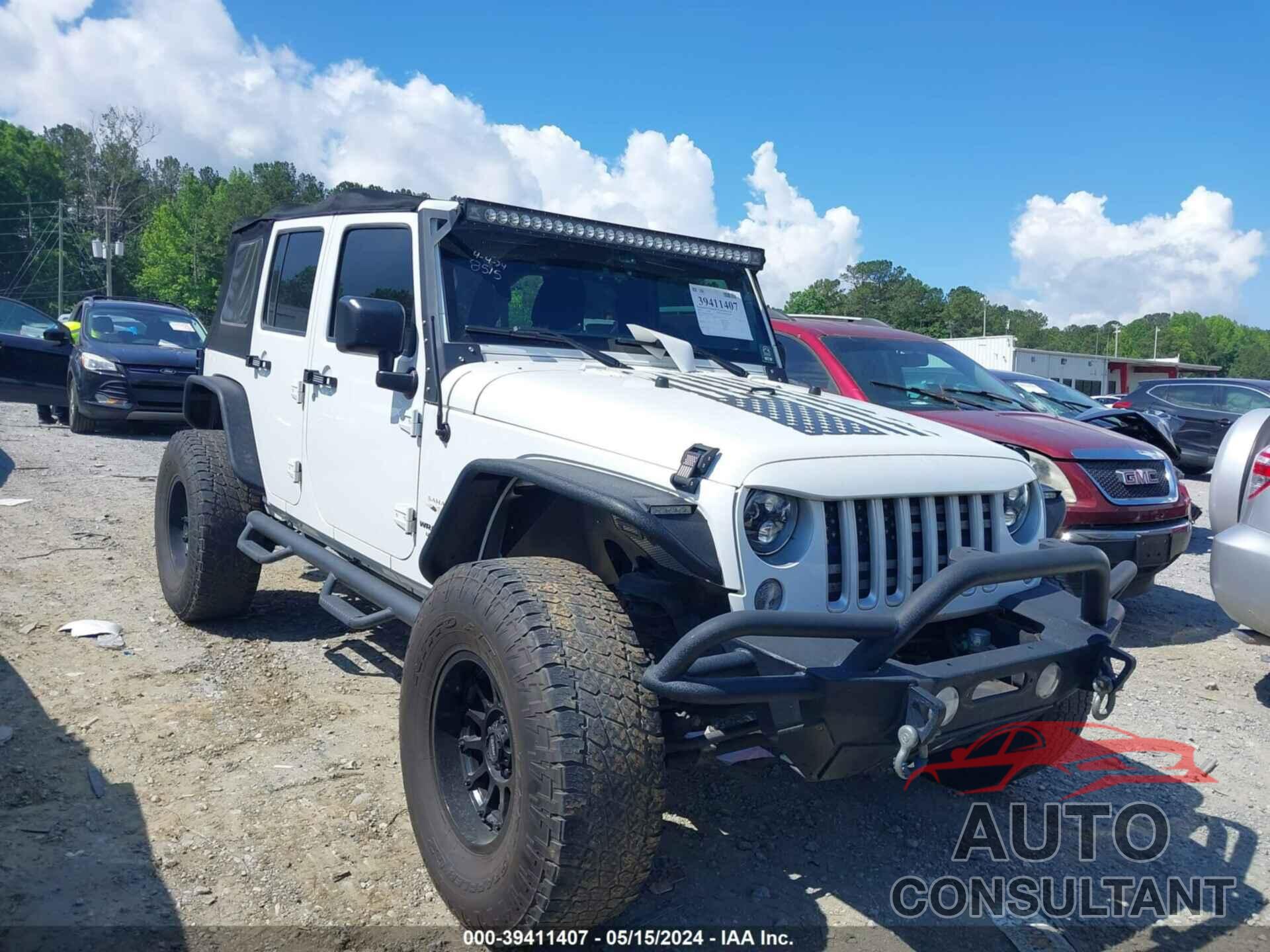 JEEP WRANGLER UNLIMITED 2016 - 1C4BJWEG6GL258515