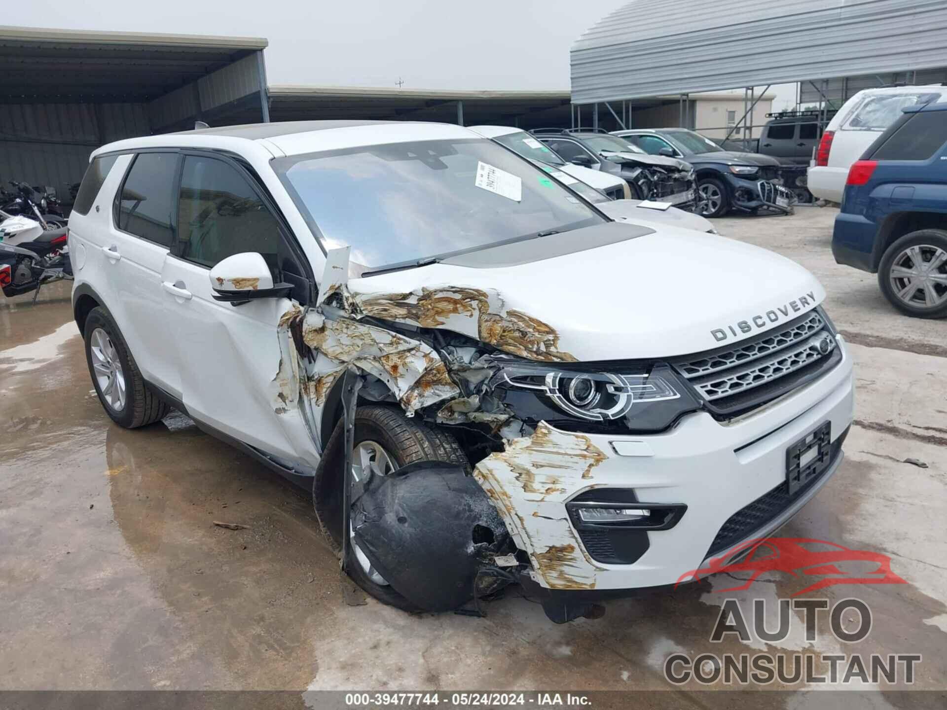 LAND ROVER DISCOVERY SPORT 2018 - SALCR2RX8JH723380