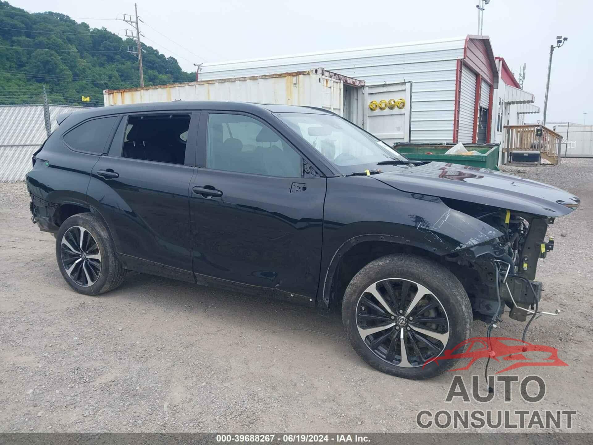 TOYOTA HIGHLANDER 2021 - 5TDLZRBH0MS109393