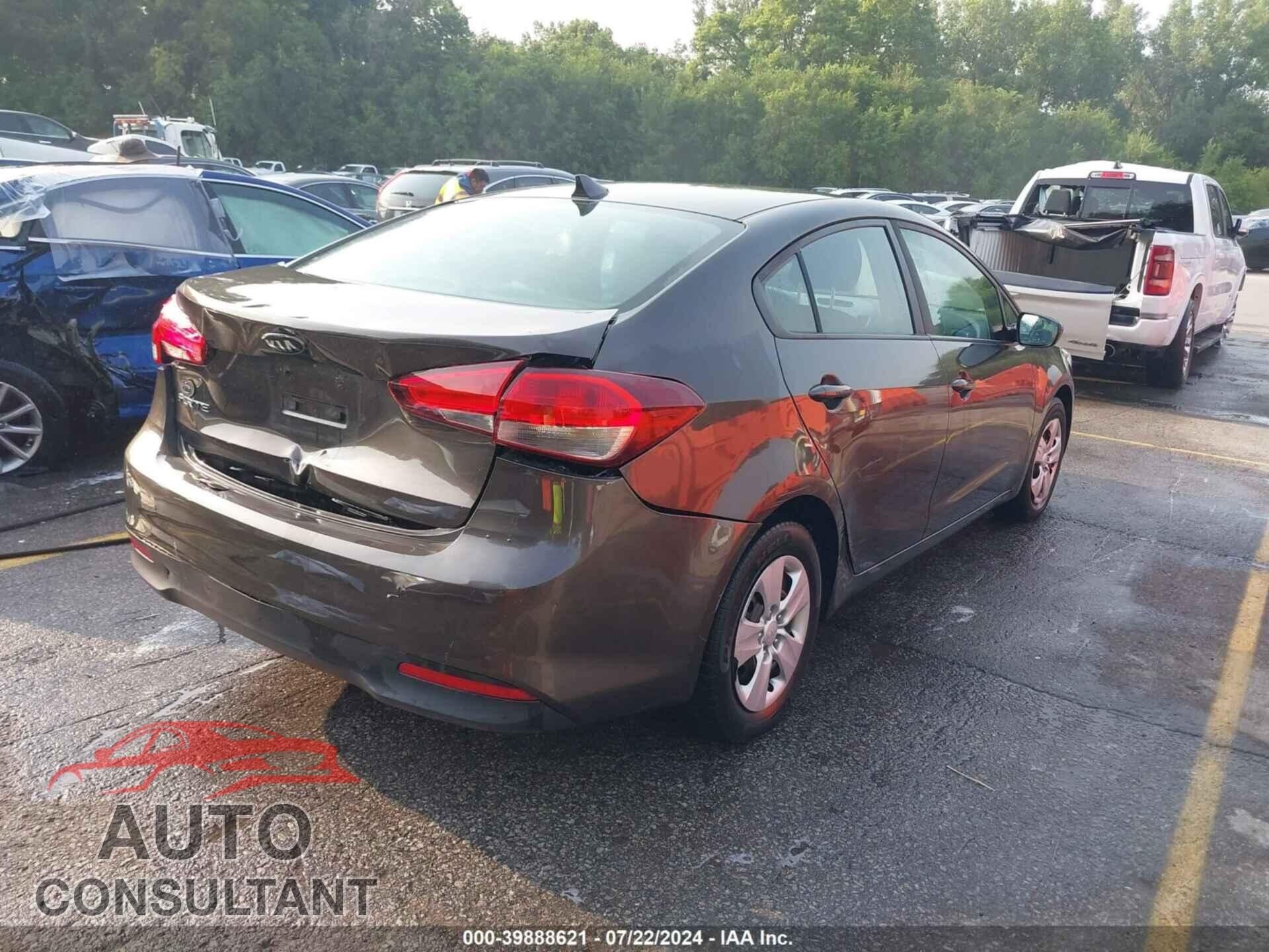 KIA FORTE 2017 - 3KPFK4A77HE142520