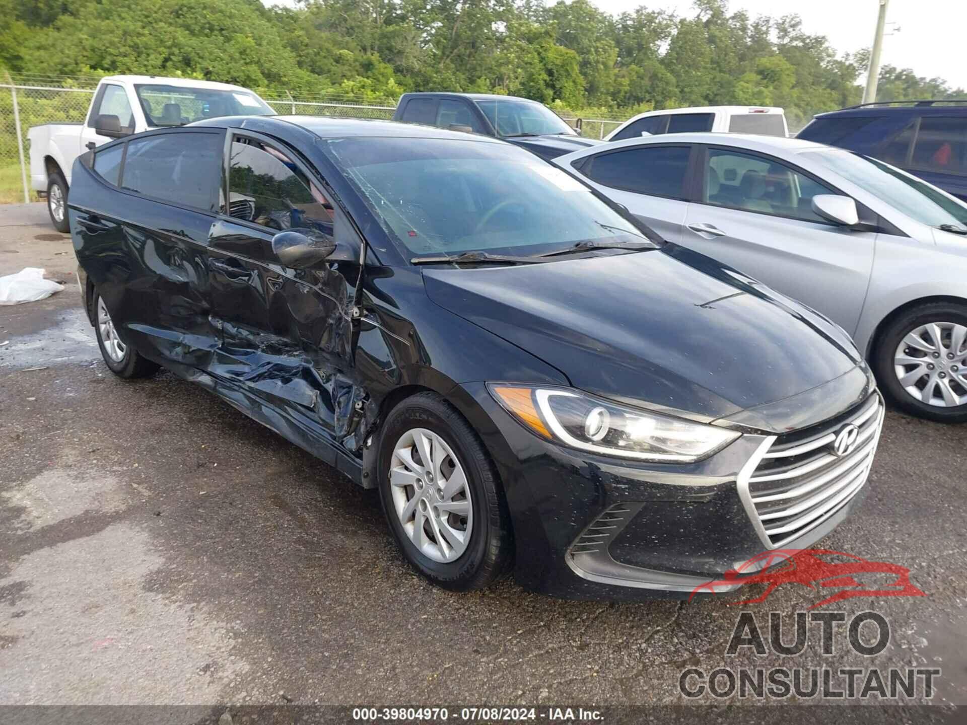 HYUNDAI ELANTRA 2017 - 5NPD74LF0HH093587