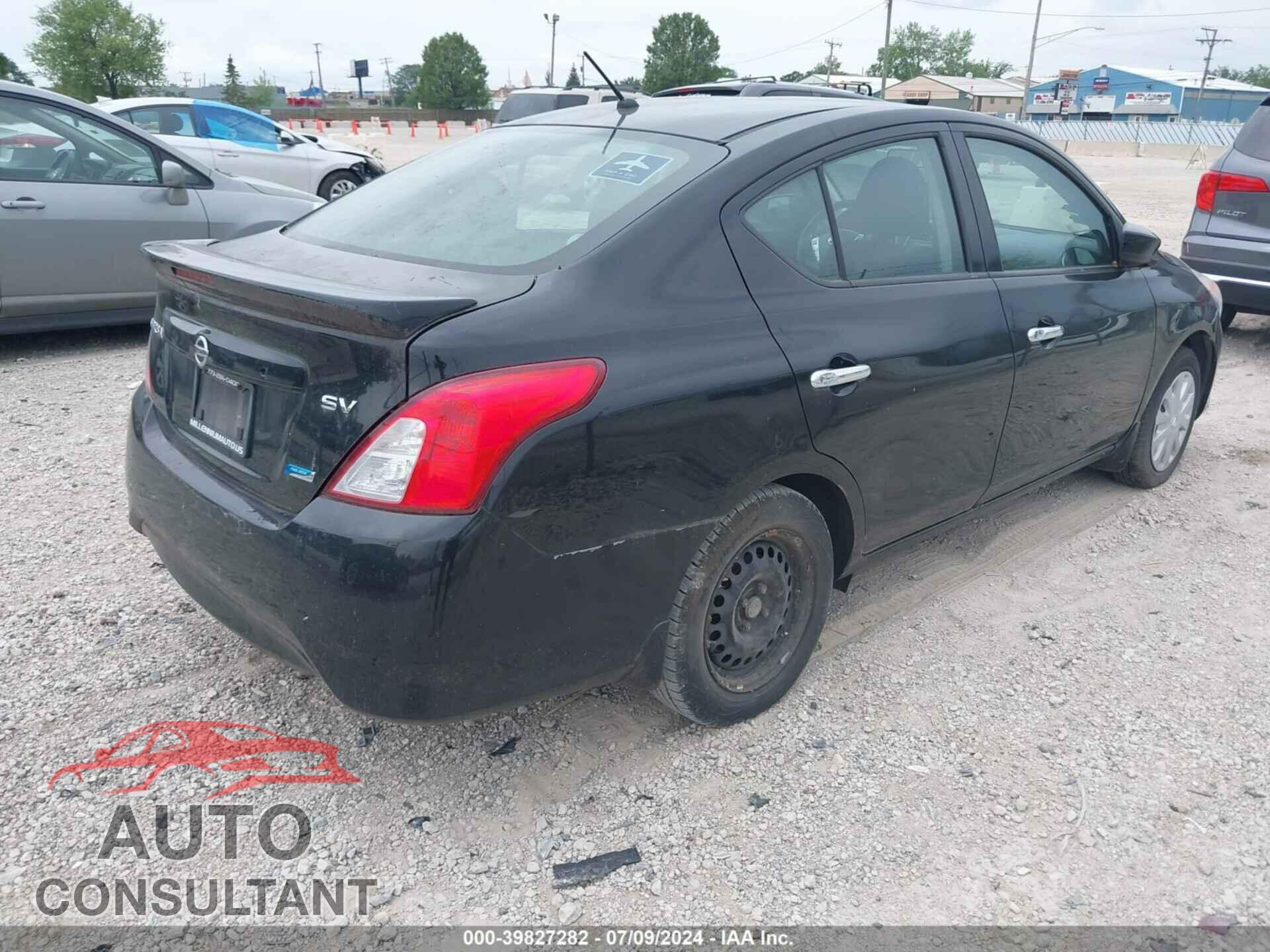 NISSAN VERSA 2016 - 3N1CN7AP2GL860310