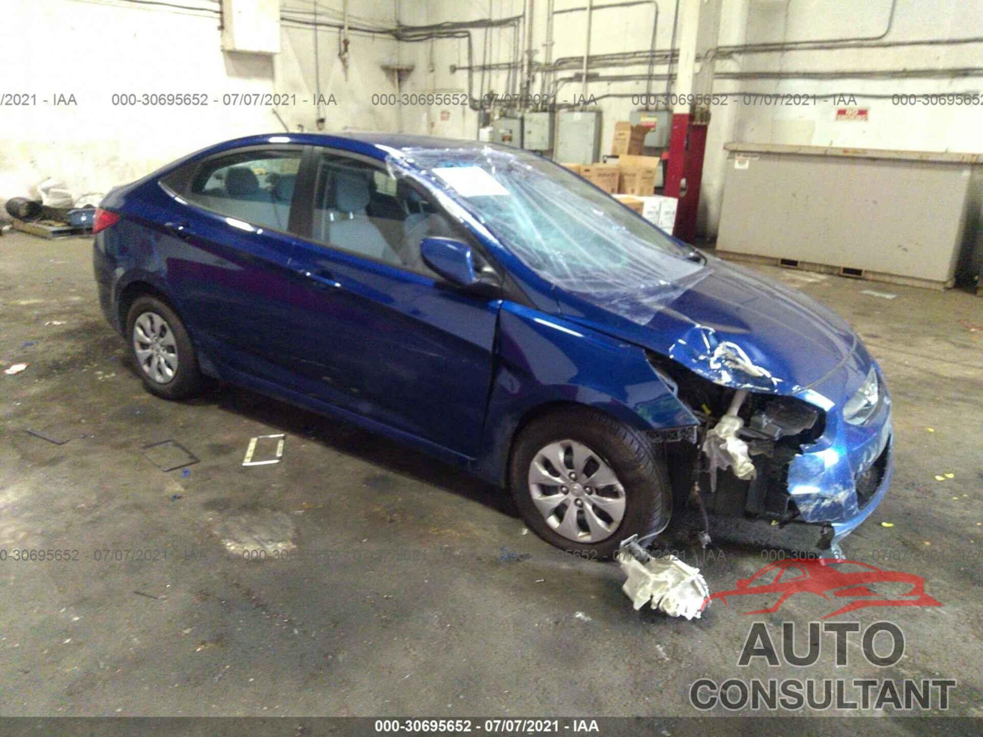 HYUNDAI ACCENT 2016 - KMHCT4AE2GU068109