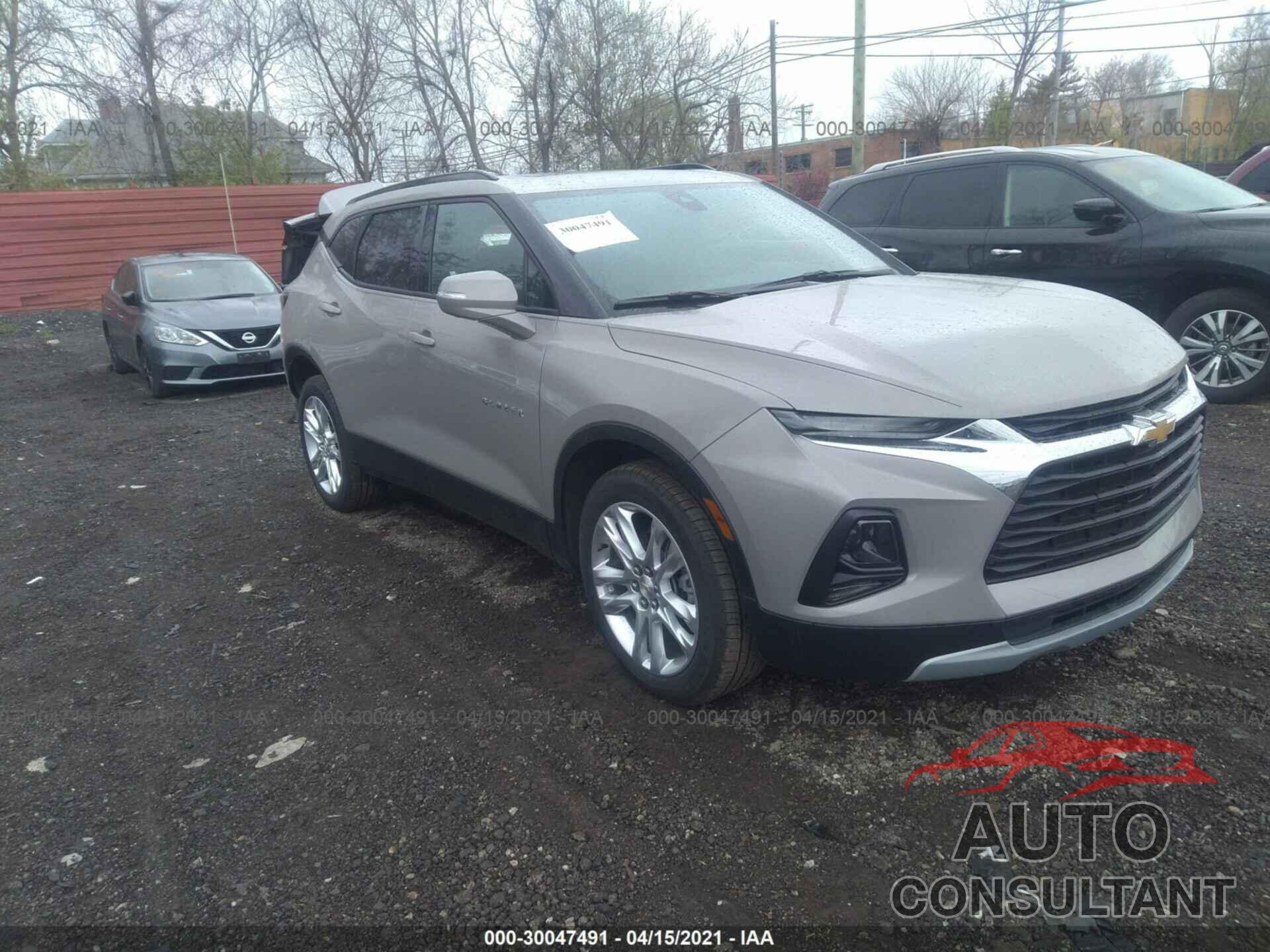 CHEVROLET BLAZER 2021 - 3GNKBJRS7MS501910