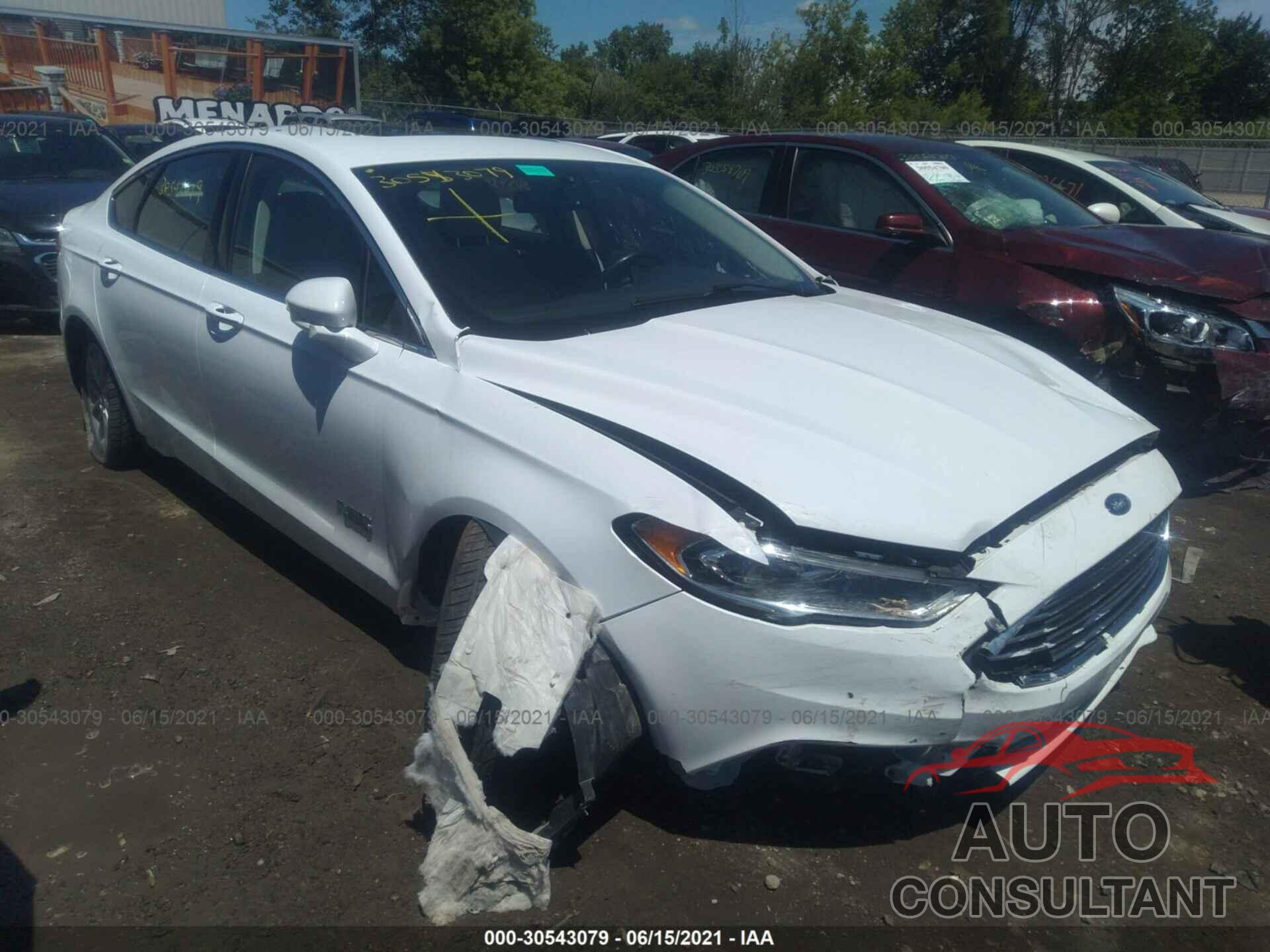 FORD FUSION ENERGI 2017 - 3FA6P0SU3HR255202