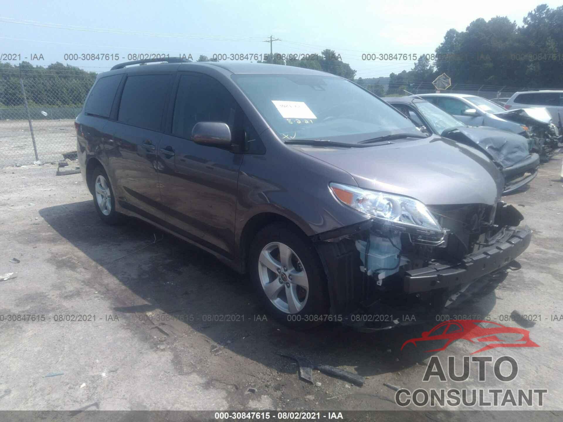 TOYOTA SIENNA 2020 - 5TDKZ3DC3LS076639