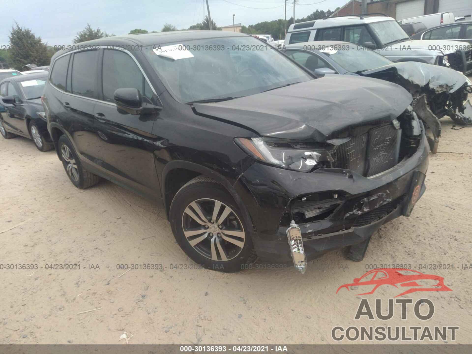 HONDA PILOT 2016 - 5FNYF5H51GB030845