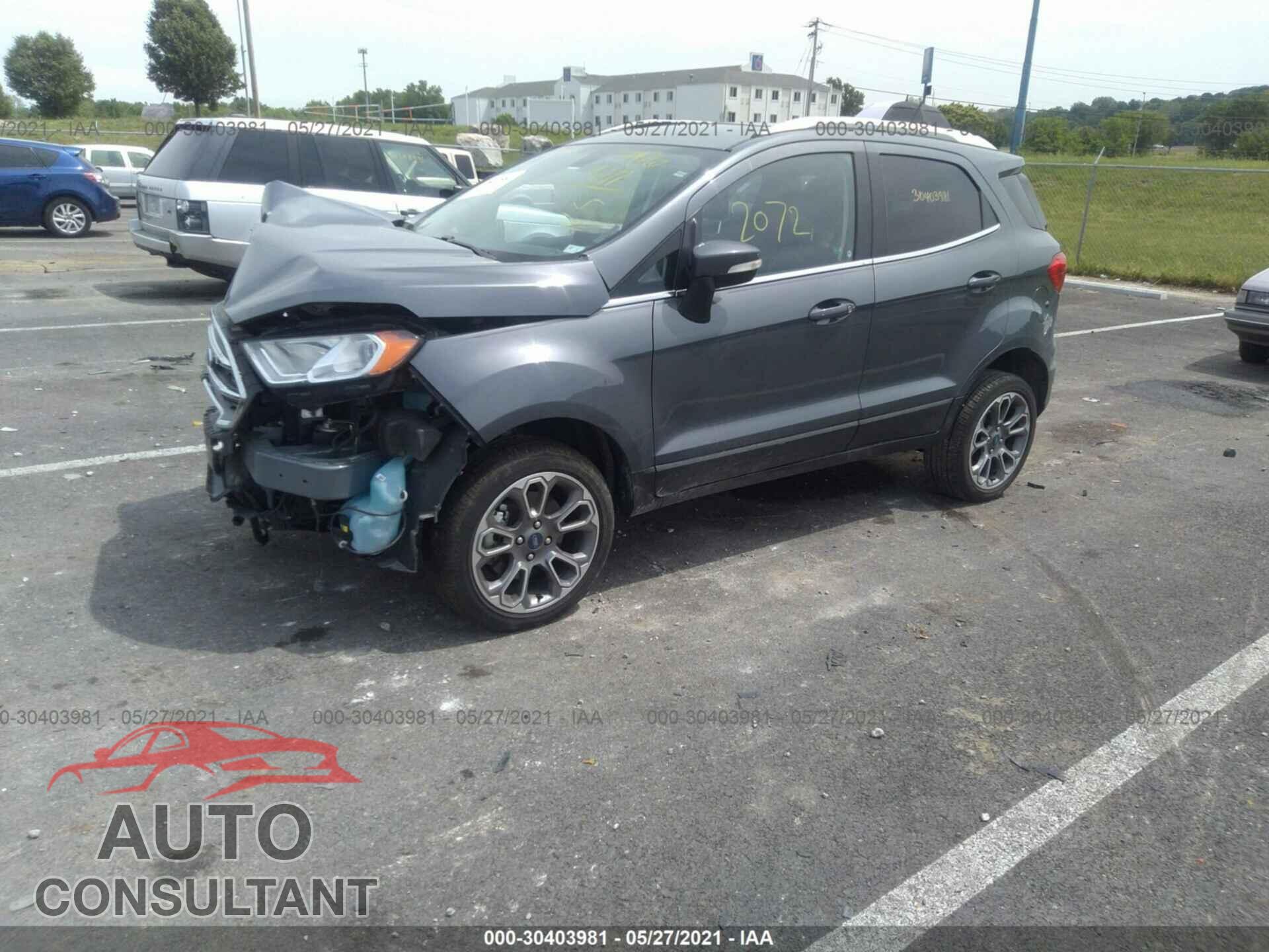 FORD ECOSPORT 2019 - MAJ6S3KLXKC262967