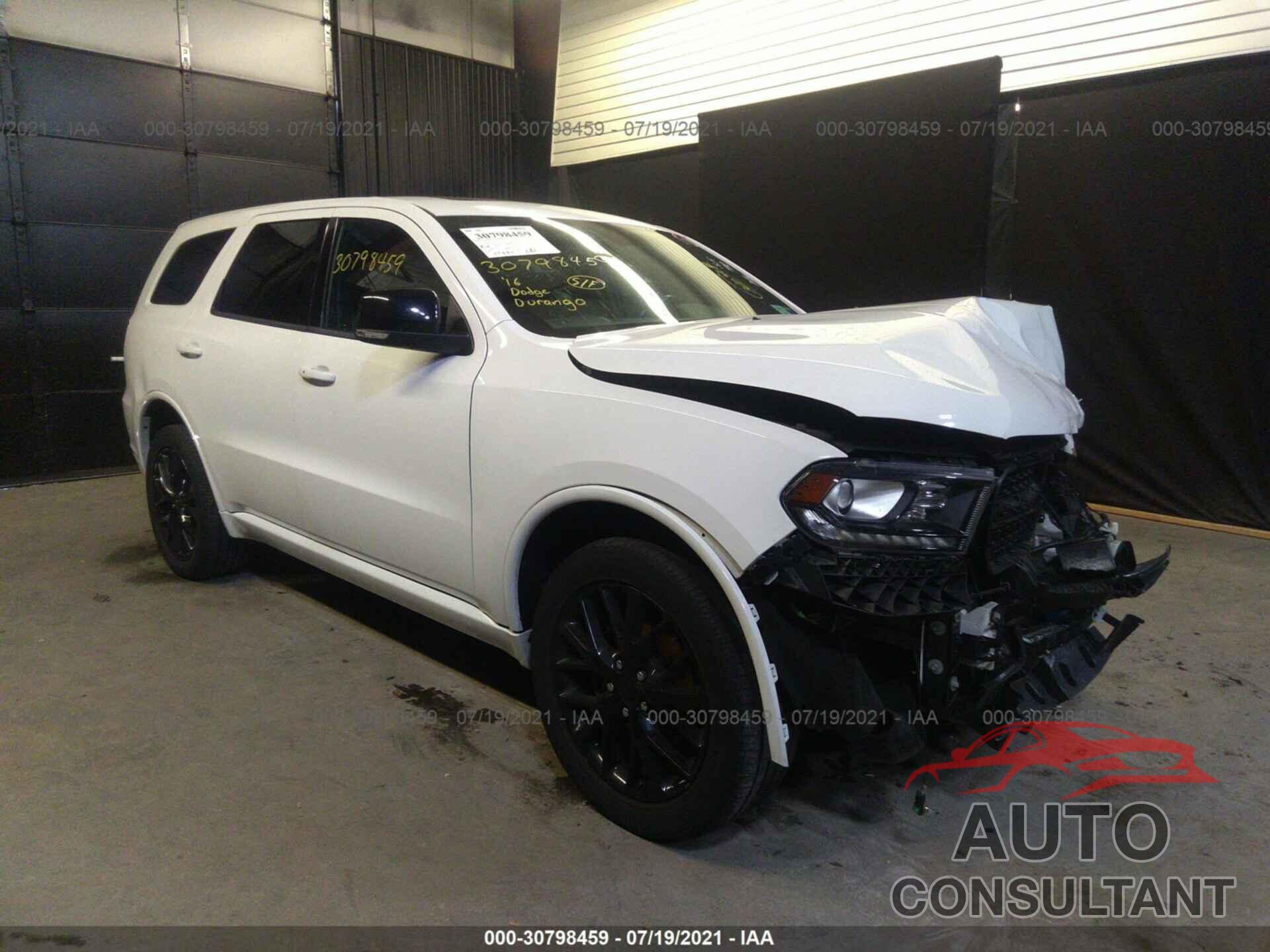 DODGE DURANGO 2016 - 1C4RDJDGXGC430488