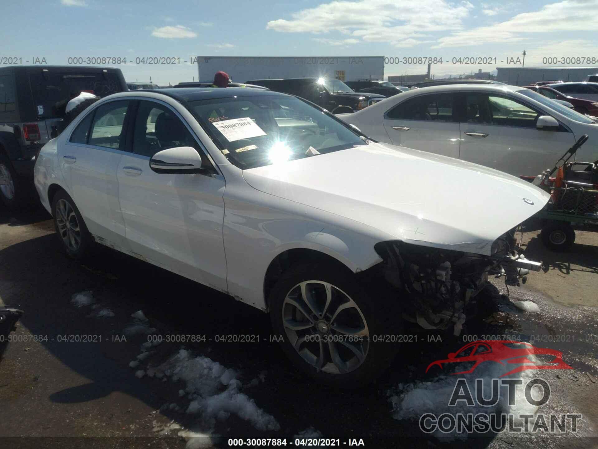 MERCEDES-BENZ C-CLASS 2016 - 55SWF4KB9GU141433