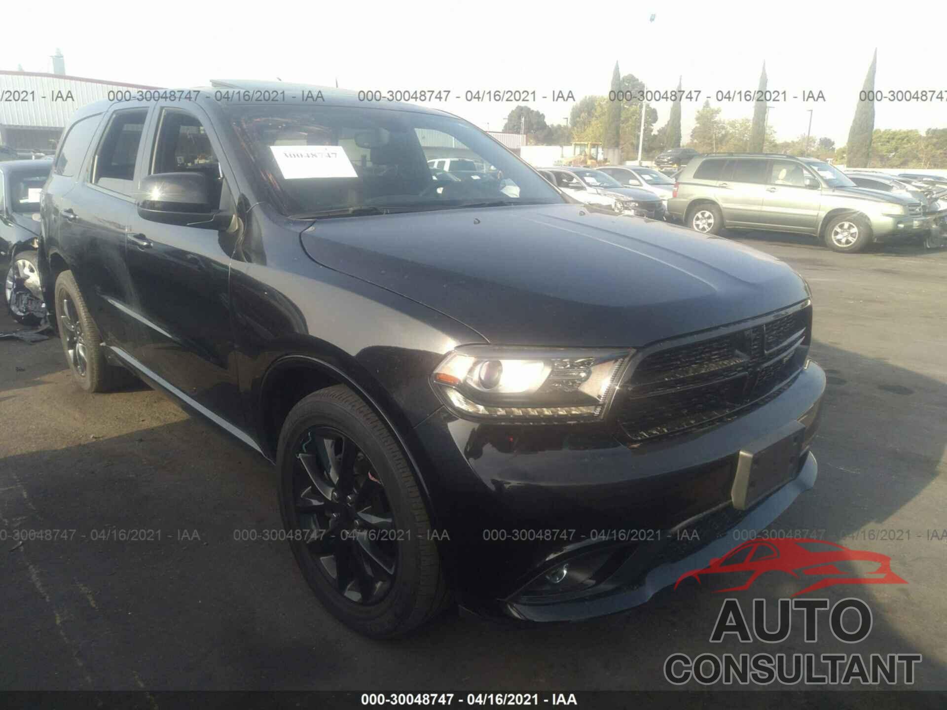DODGE DURANGO 2018 - 1C4RDHAG3JC495199