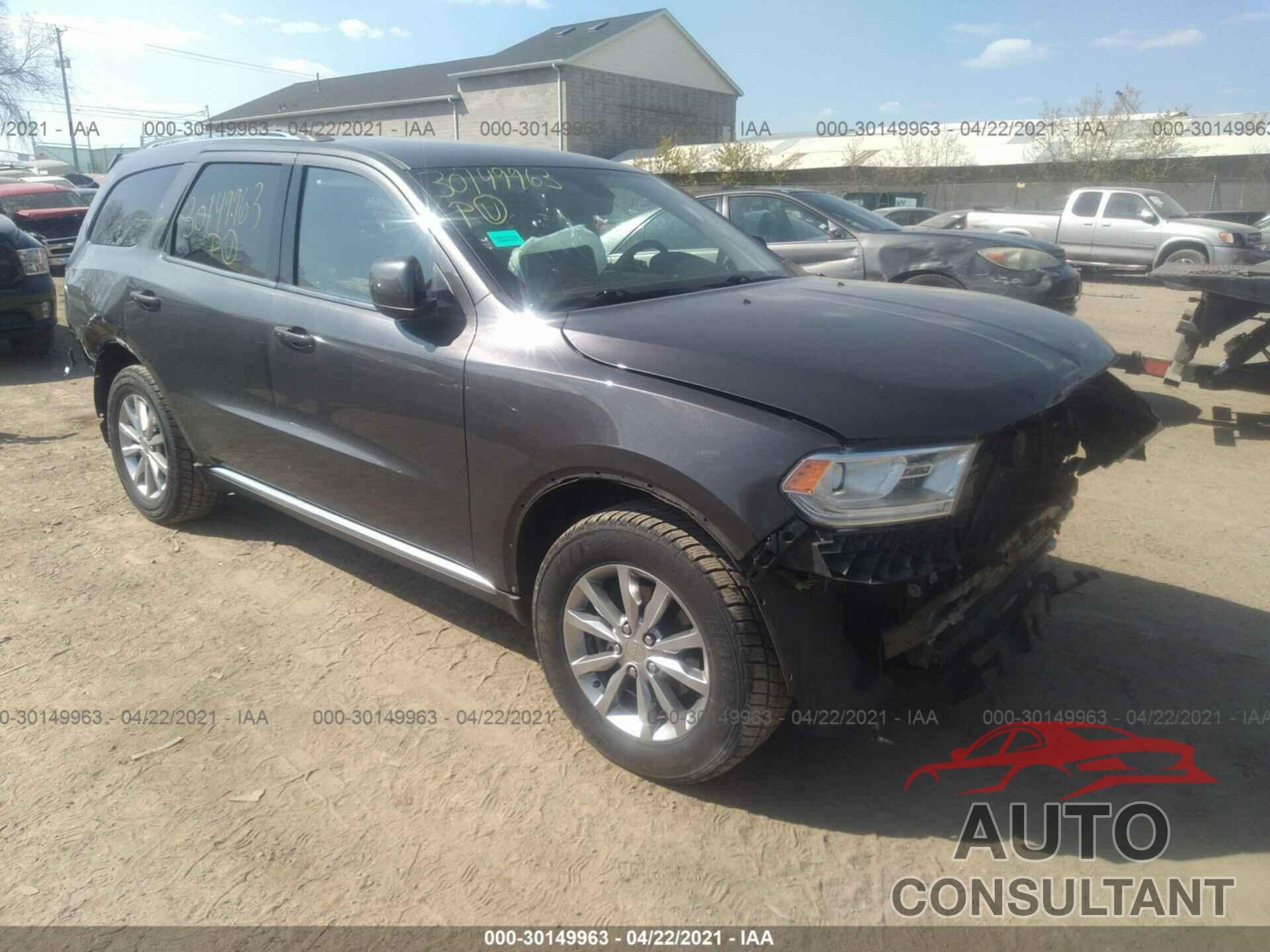 DODGE DURANGO 2016 - 1C4RDJAGXGC315863