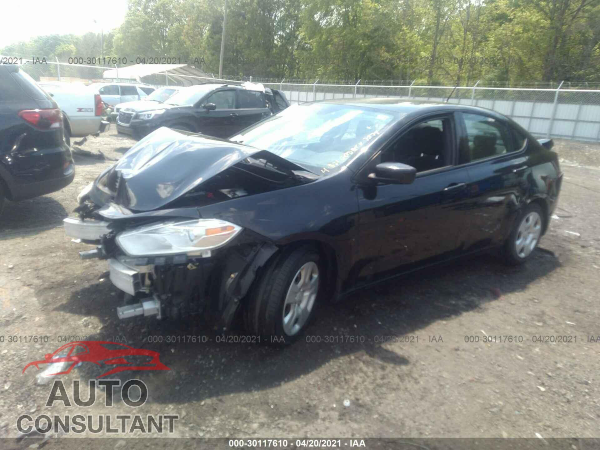 DODGE DART 2016 - 1C3CDFAA9GD517574