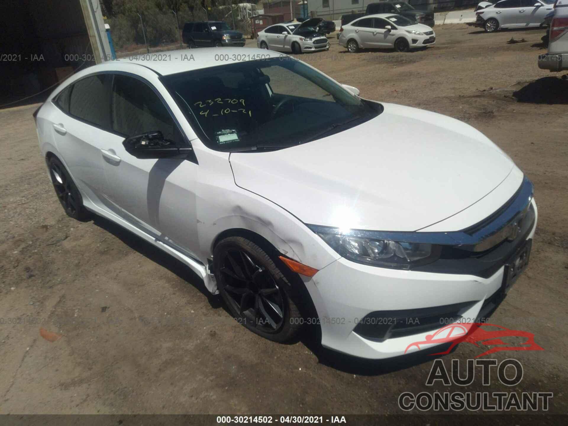 HONDA CIVIC SEDAN 2017 - 2HGFC2F51HH523116