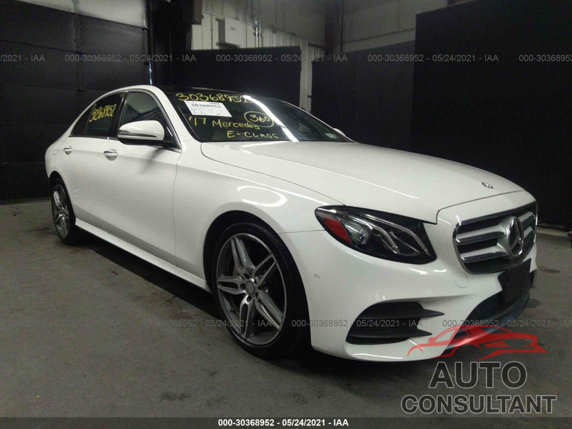 MERCEDES-BENZ E-CLASS 2017 - WDDZF4KB3HA062001