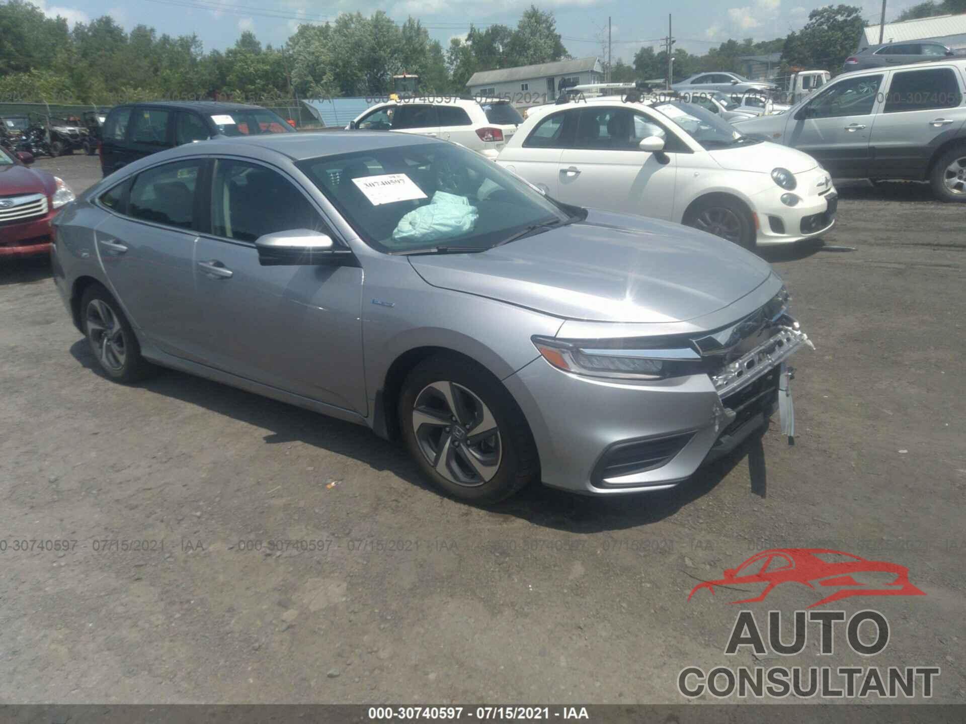 HONDA INSIGHT 2019 - 19XZE4F55KE009385