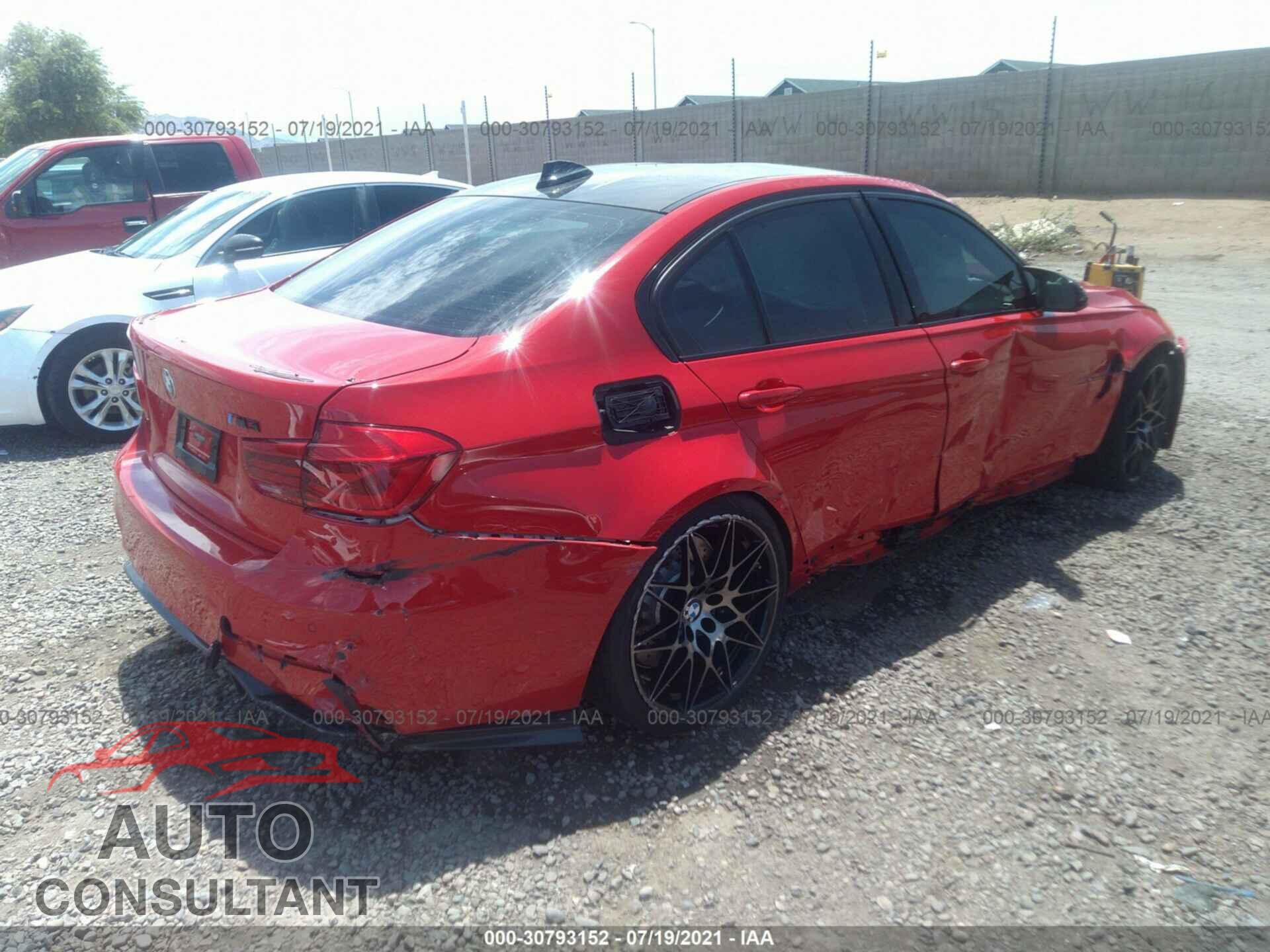 BMW M3 2018 - WBS8M9C57J5J80240