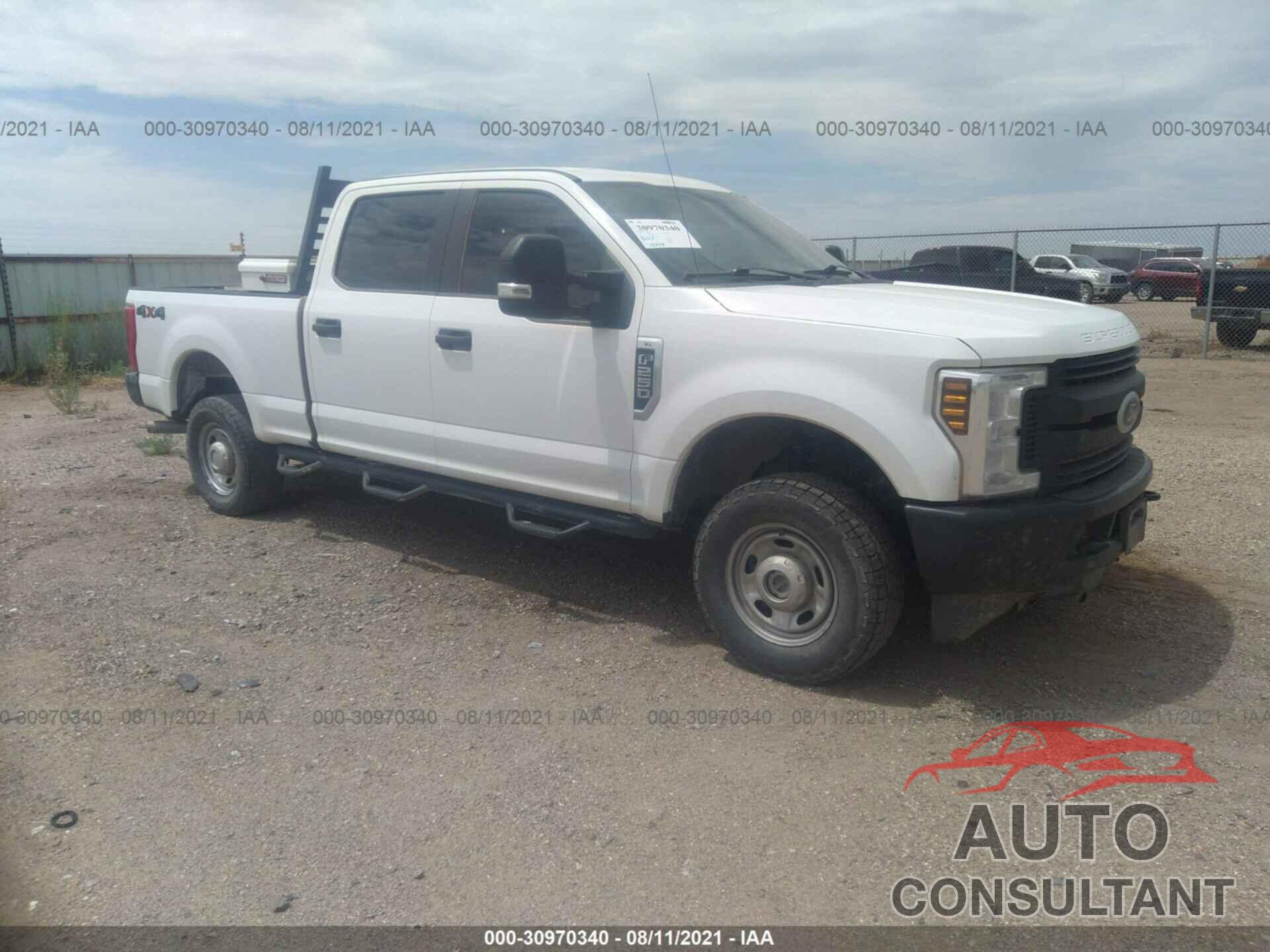 FORD SUPER DUTY F-250 SRW 2019 - 1FT7W2B65KEC70678