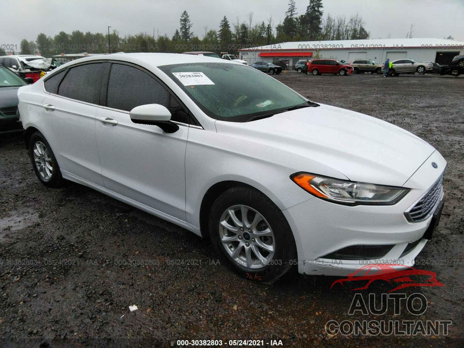 FORD FUSION 2017 - 3FA6P0G77HR383249