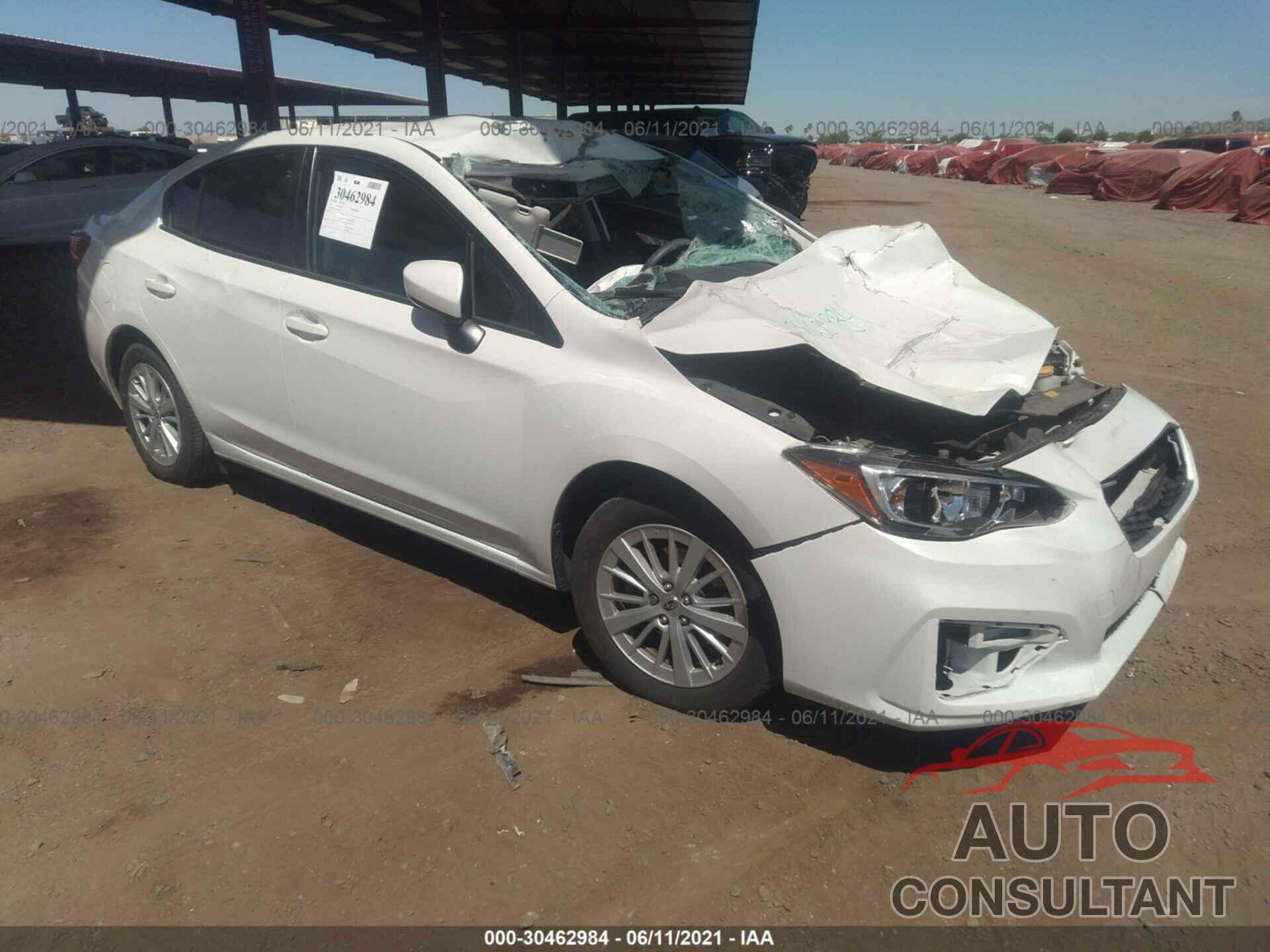 SUBARU IMPREZA 2017 - 4S3GKAB62H3623145