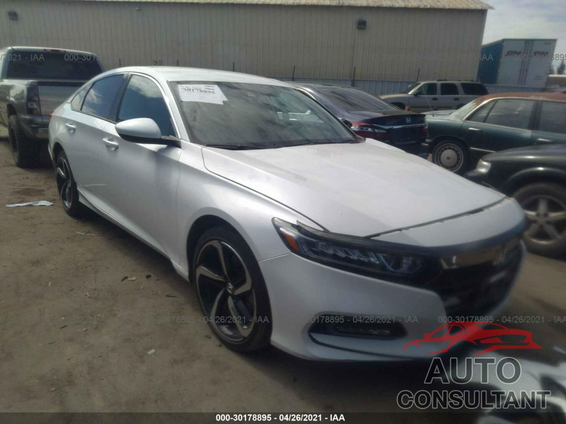 HONDA ACCORD SEDAN 2018 - 1HGCV1F38JA160422