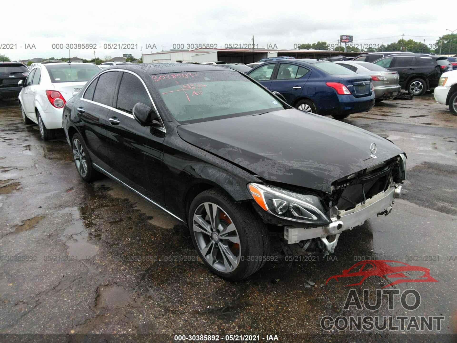 MERCEDES-BENZ C-CLASS 2016 - 55SWF4JB1GU157725