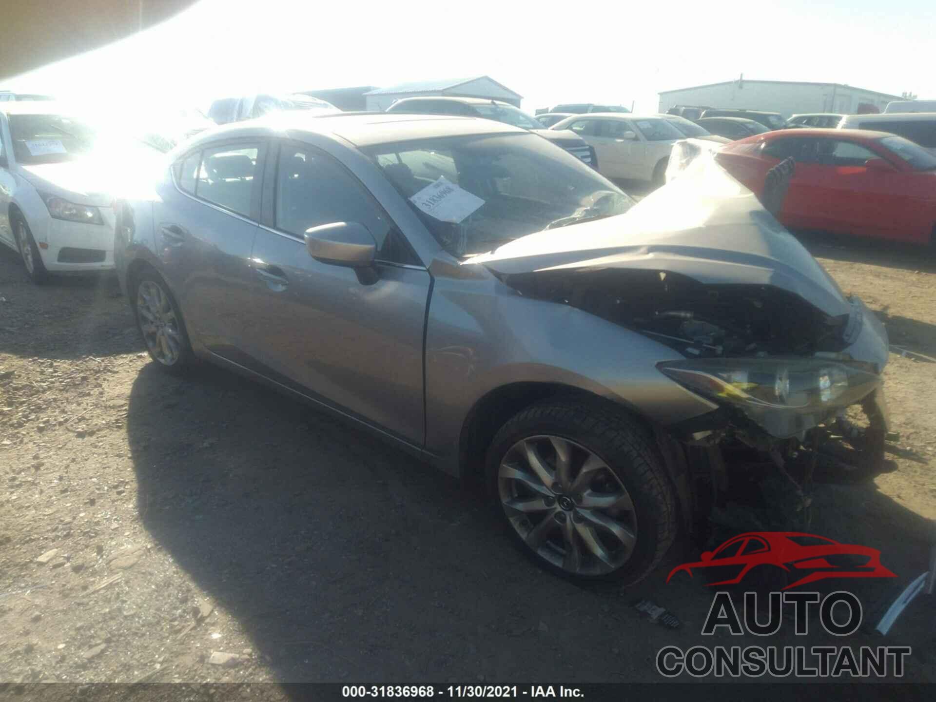 MAZDA MAZDA3 2016 - JM1BM1W37G1289368