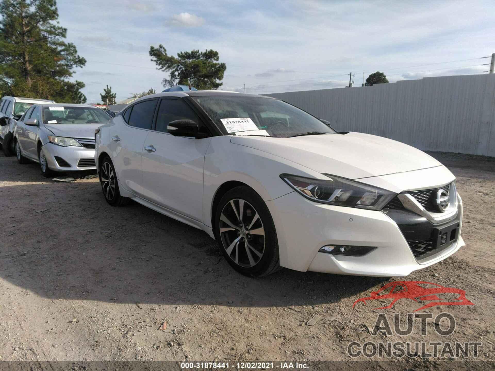 NISSAN MAXIMA 2016 - 1N4AA6APXGC416068