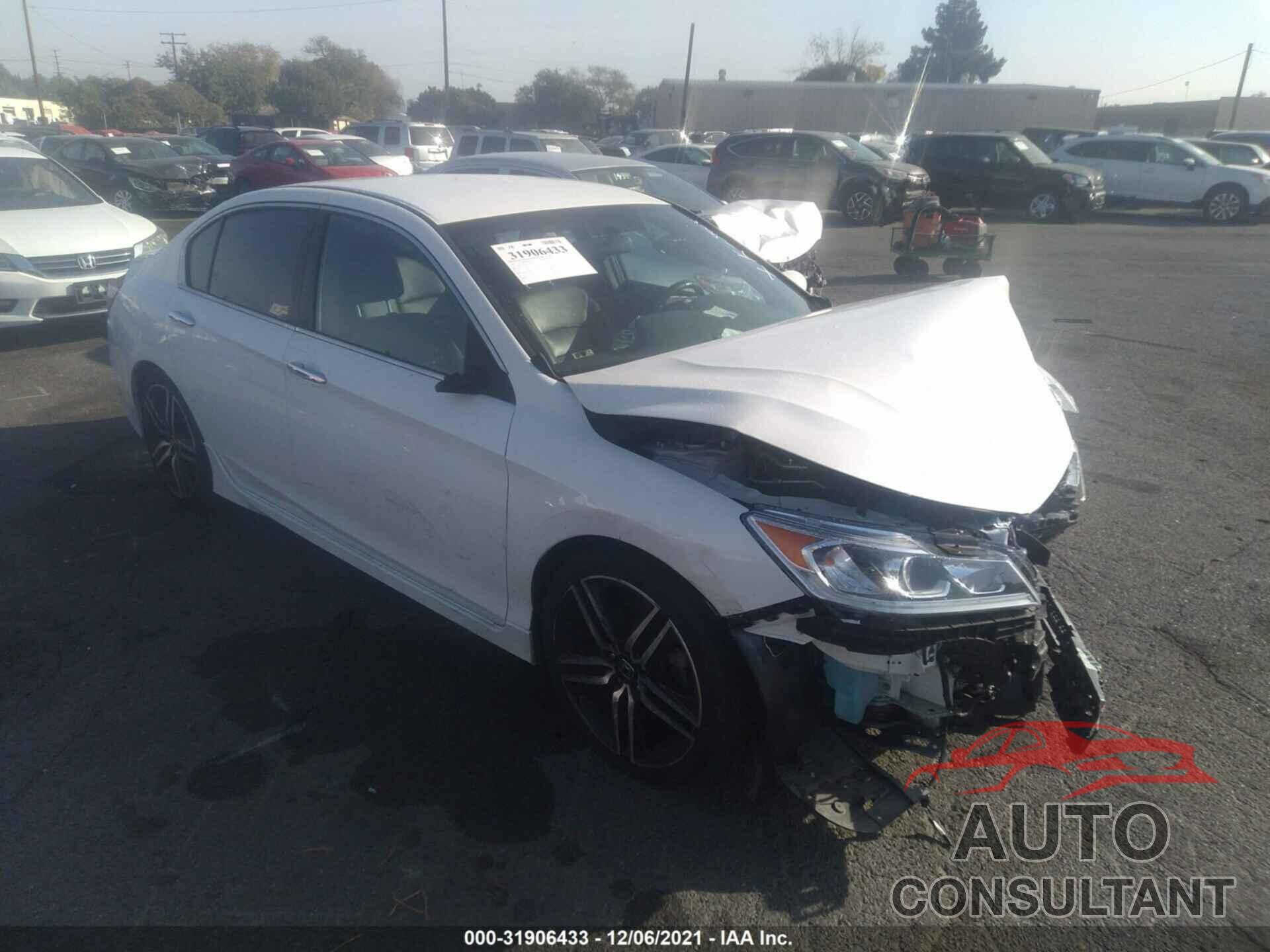 HONDA ACCORD SEDAN 2017 - 1HGCR2F10HA223970