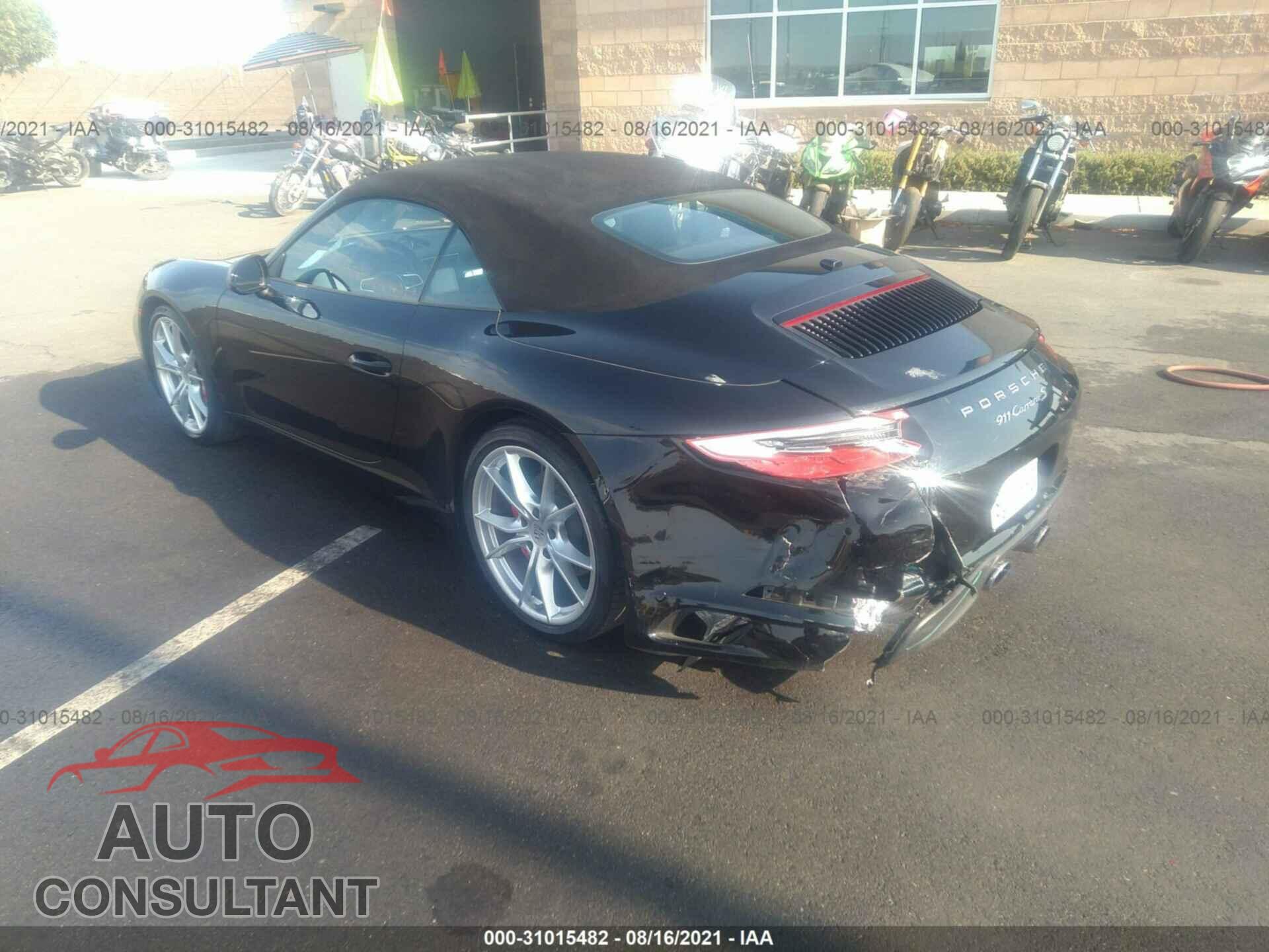 PORSCHE 911 2017 - WP0CB2A94HS155828