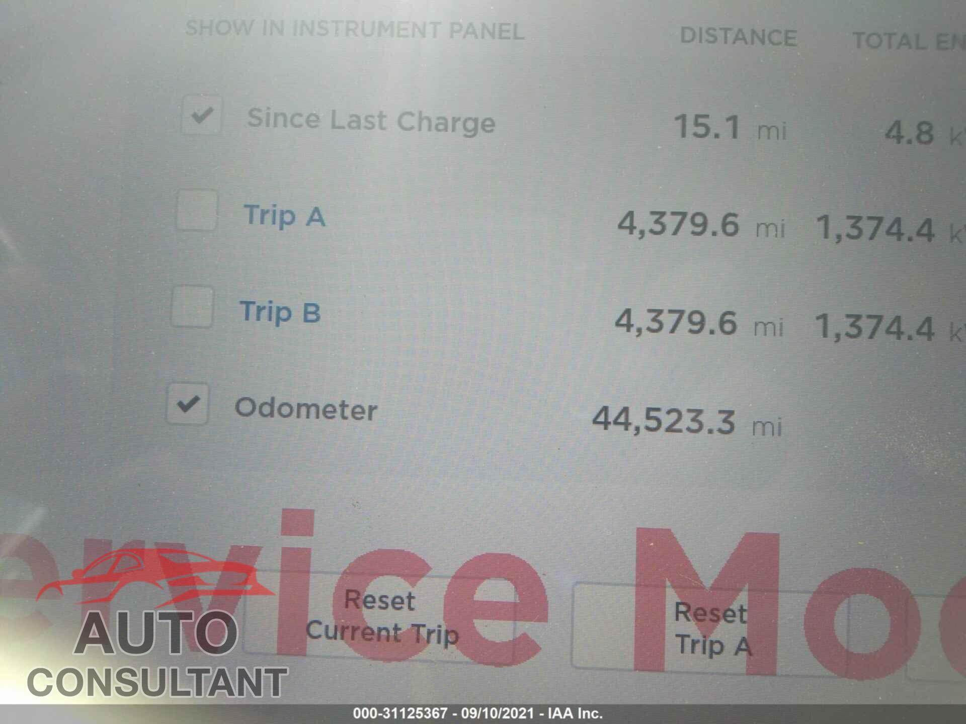 TESLA MODEL S 2016 - 5YJSA1E19GF176571